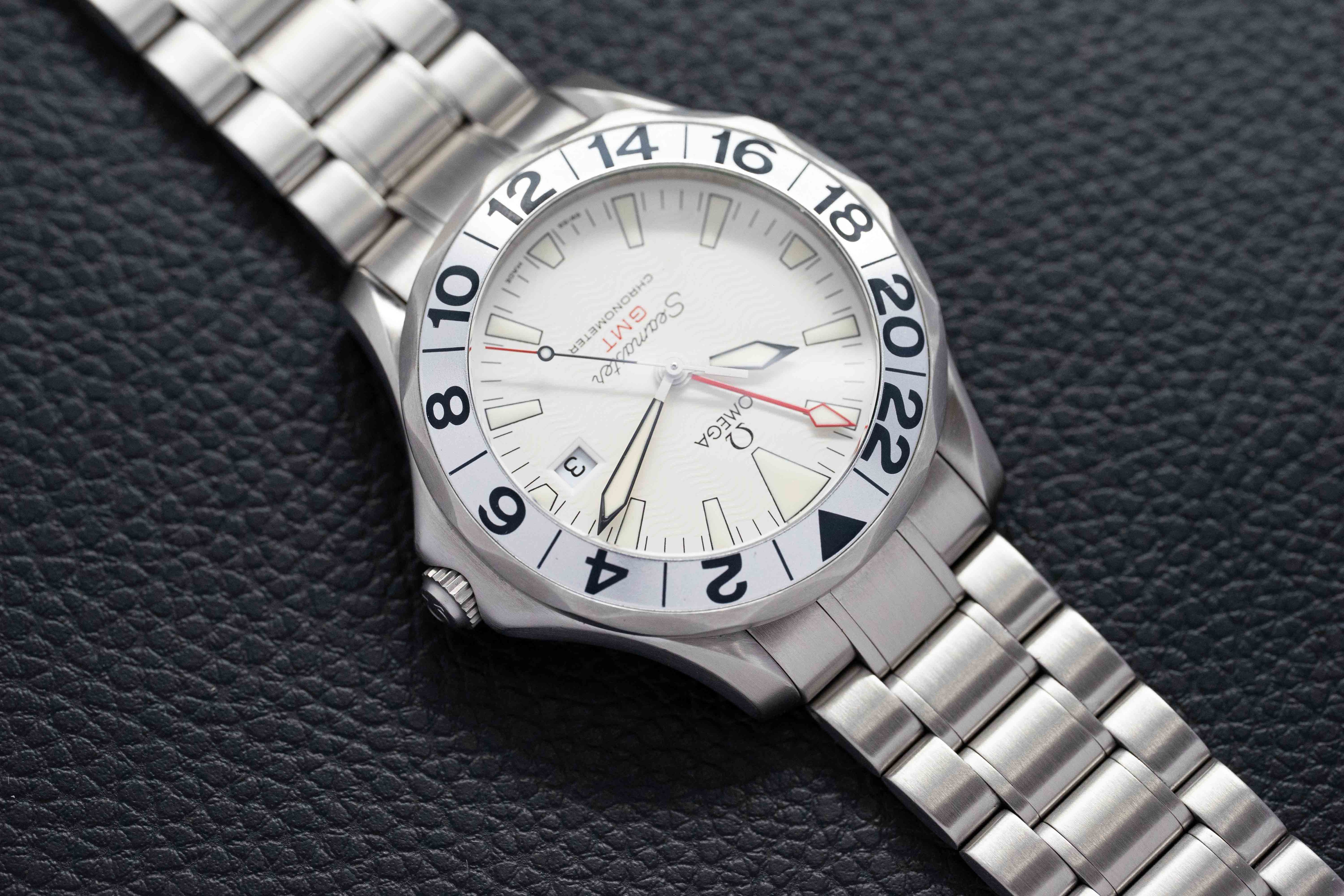 Omega Seamaster GMT 2538.20 White Dial 2006 Albino