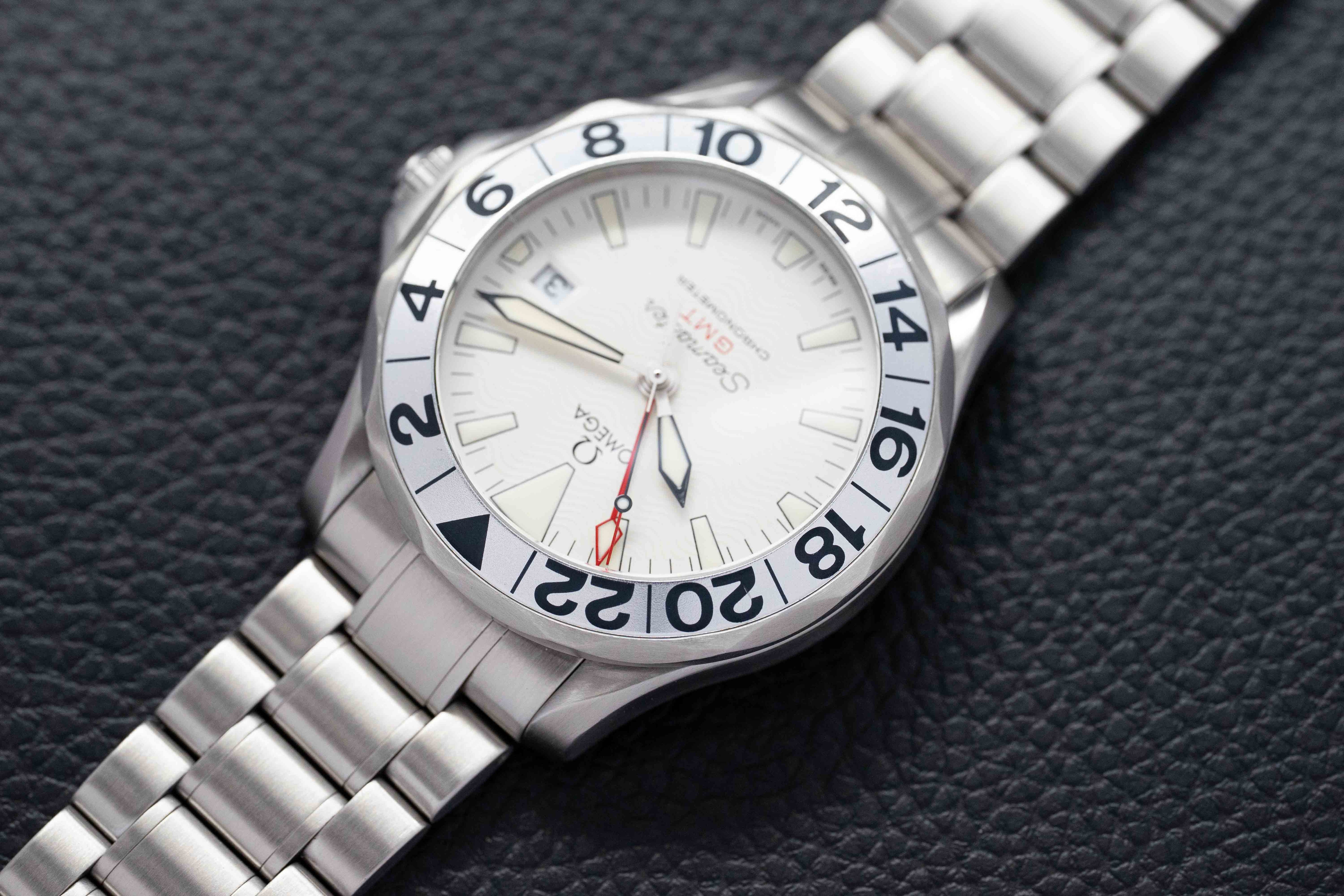 Omega Seamaster GMT 2538.20 White Dial 2006 Albino