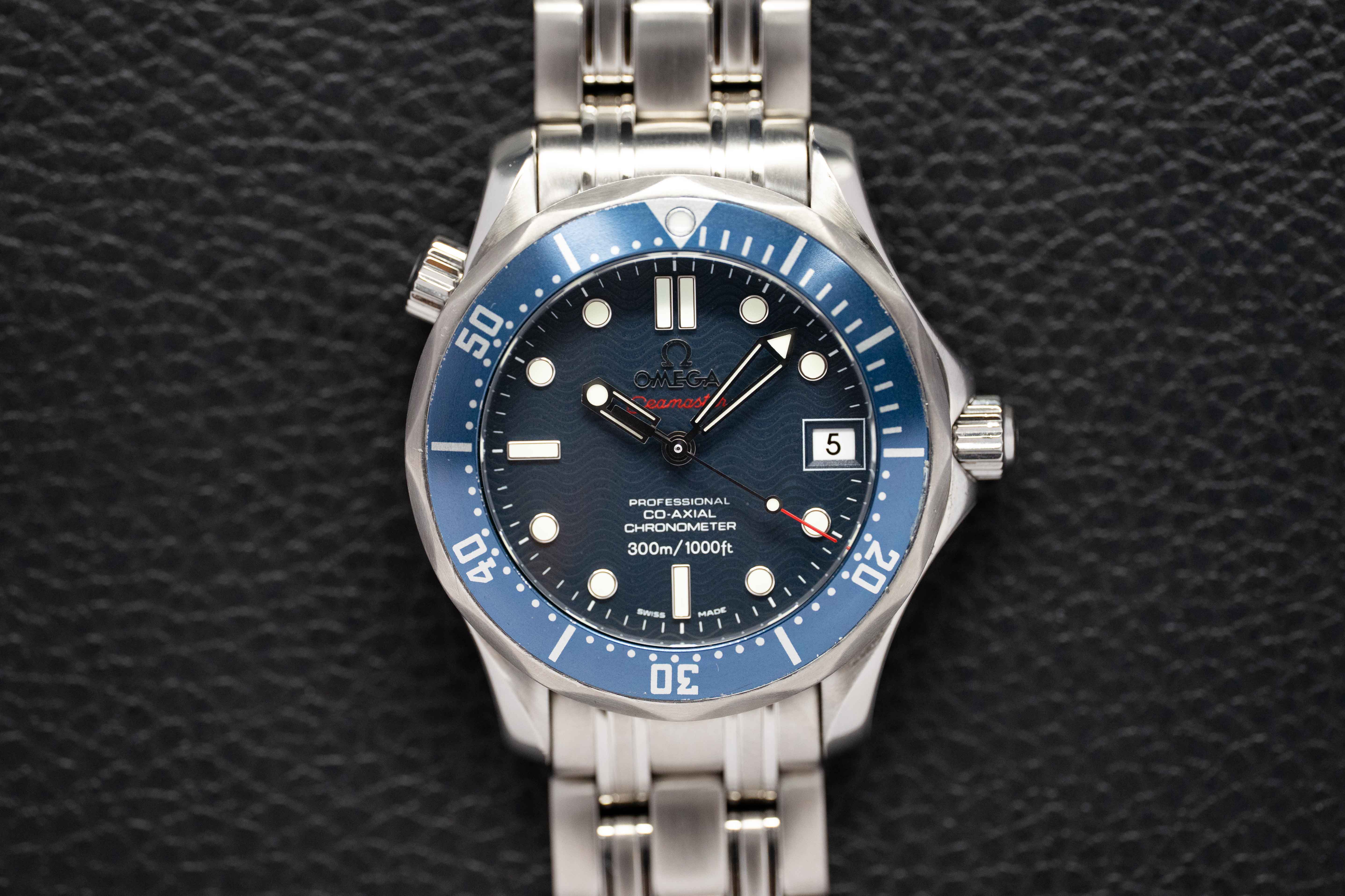 Omega Seamaster Diver 2222.80 Blue Dial 2009