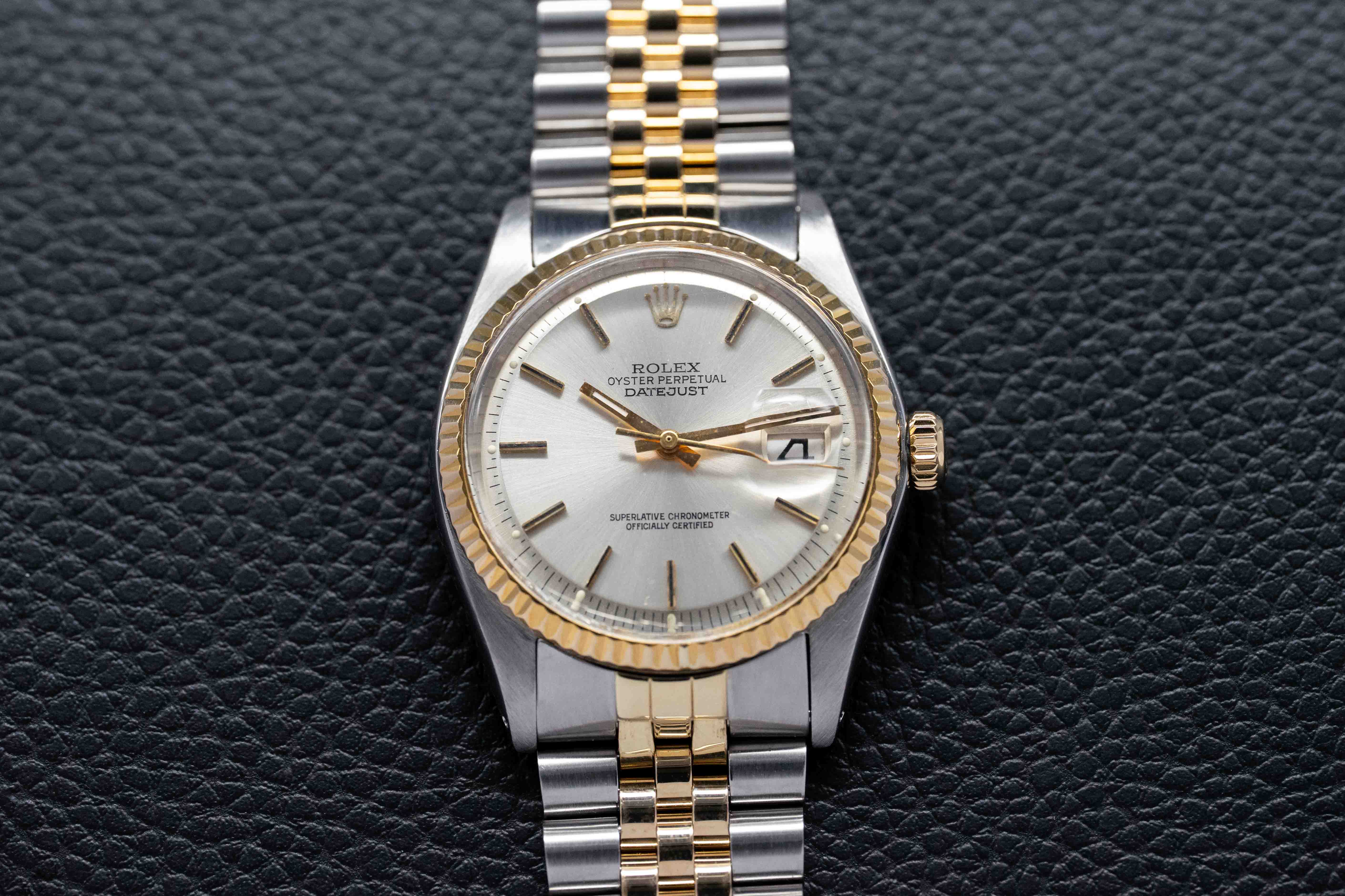 Rolex Datejust 1601 Silver Dial 1972