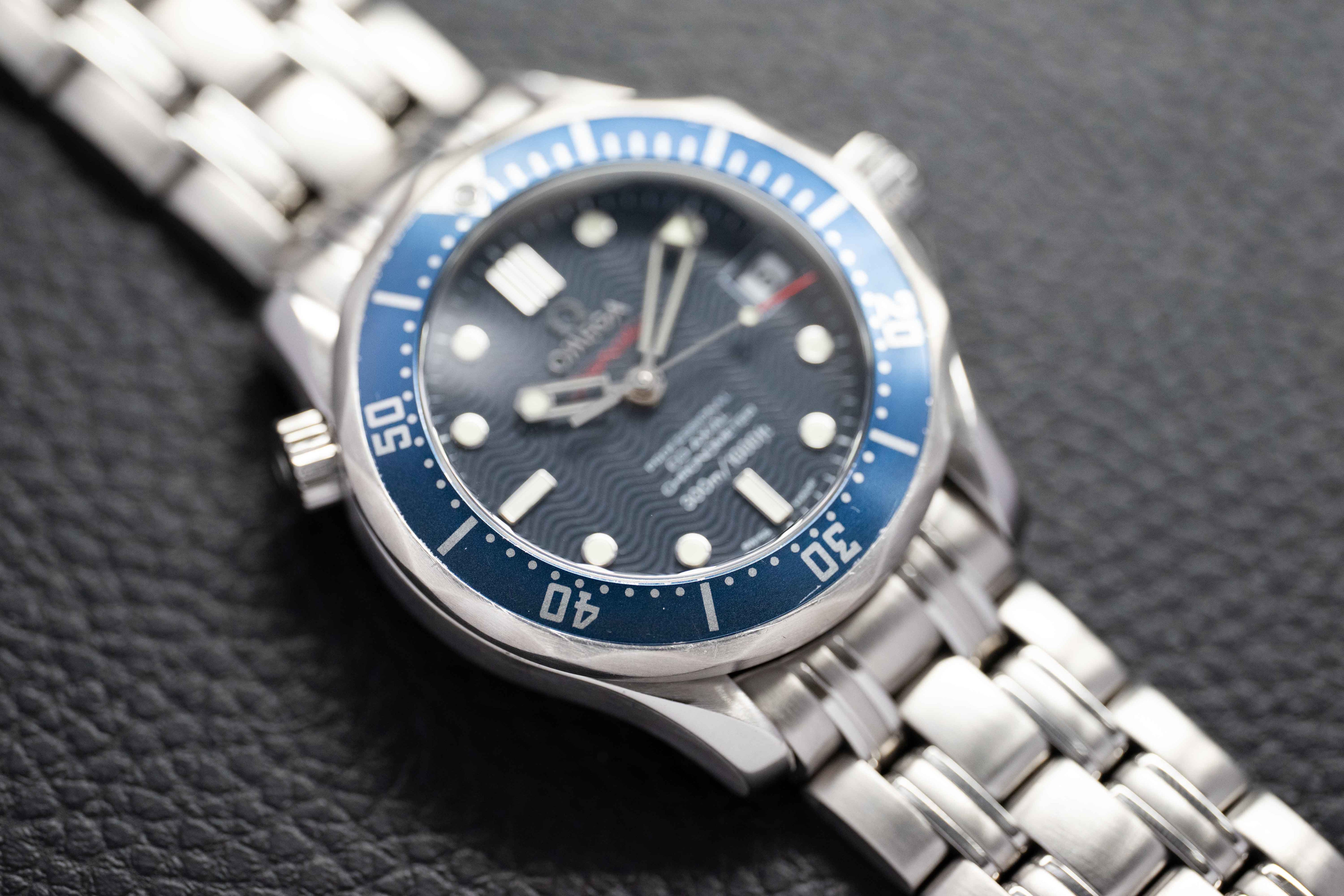 Omega Seamaster Diver 2222.80 Blue Dial 2009