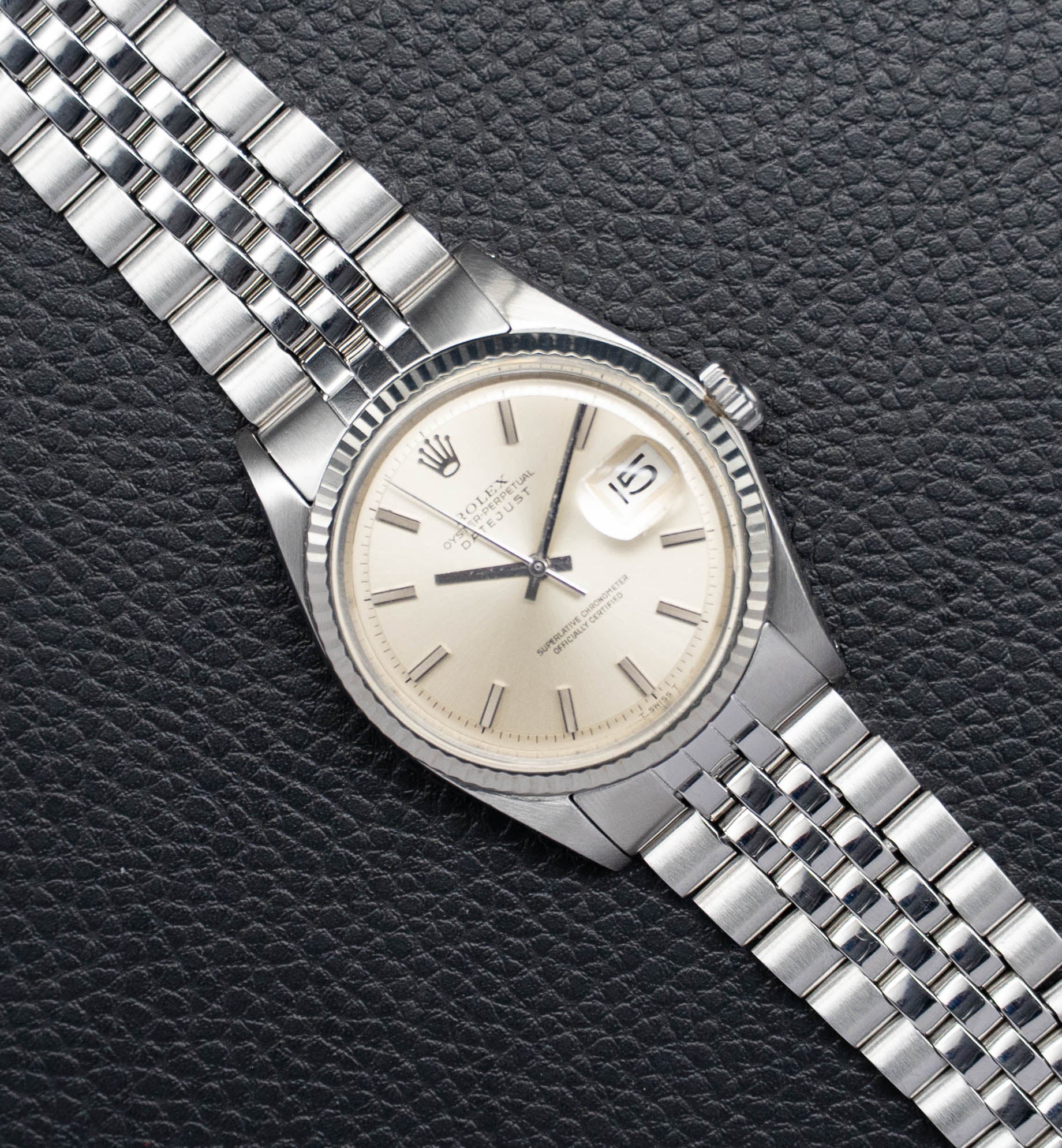Rolex Datejust 1601 Silver Dial 1971