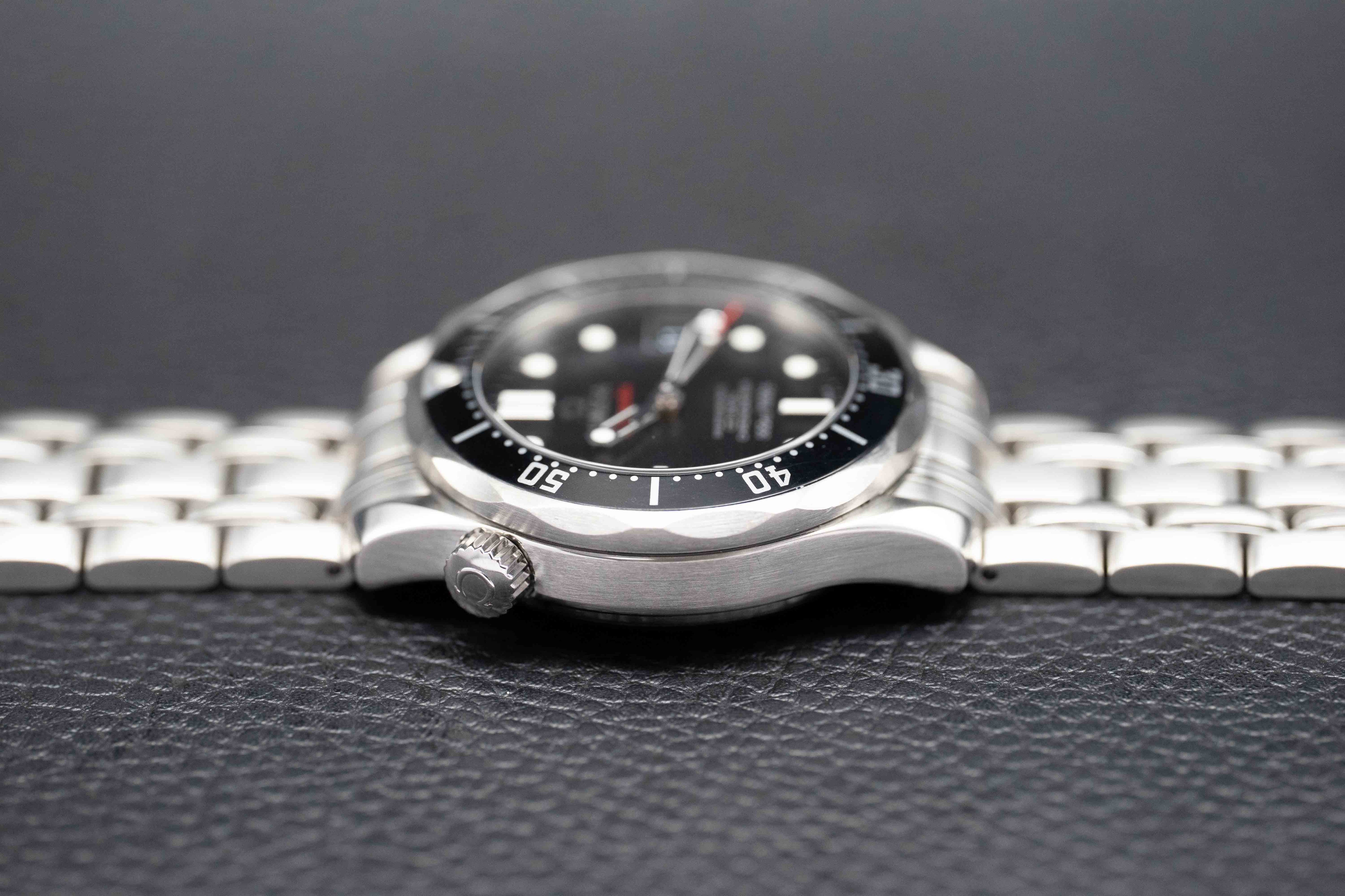 Omega Seamaster Diver 300M 212.30.36.20.01.001 Black Dial 2012