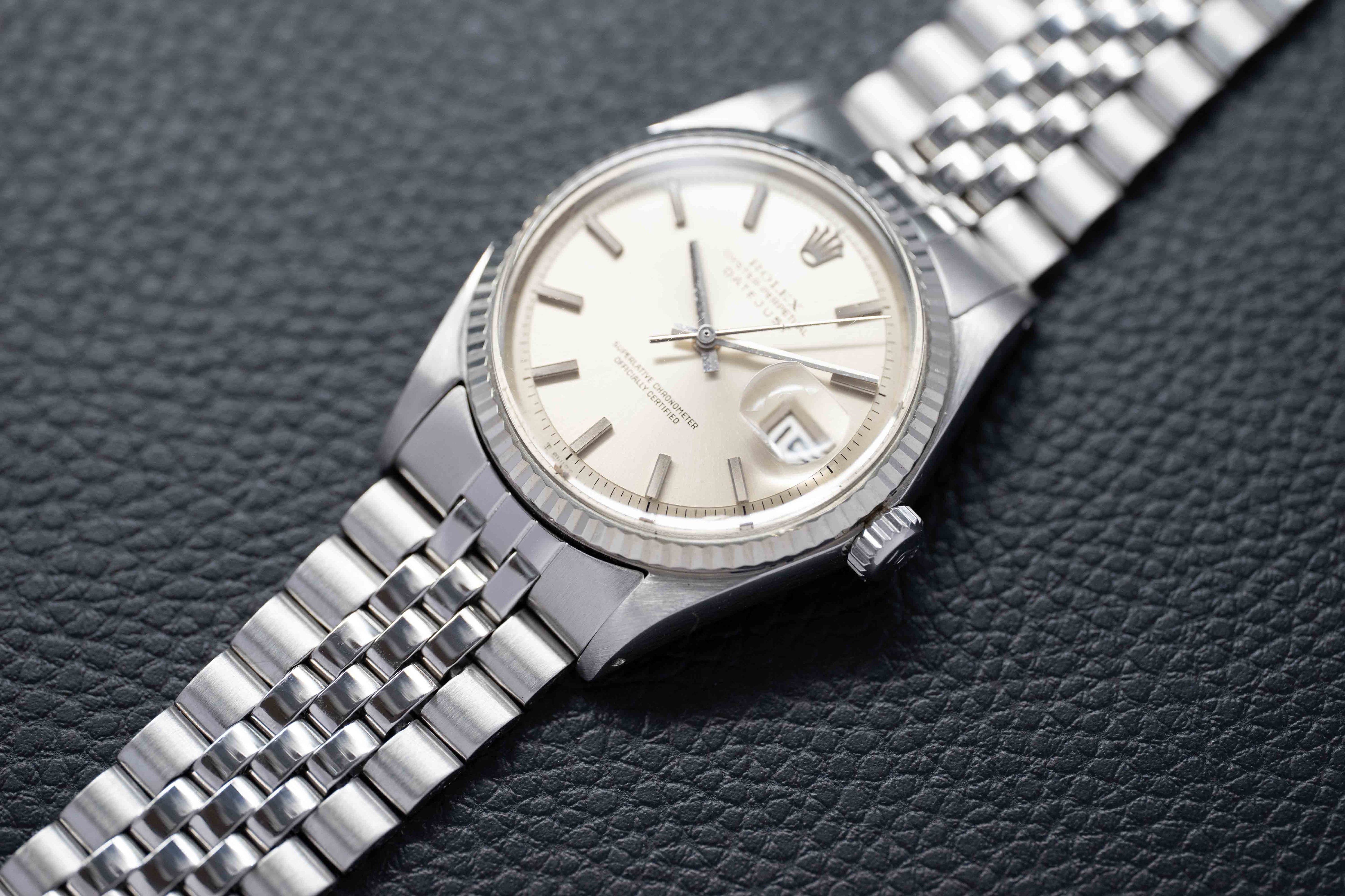 Rolex Datejust 1601 Silver Dial 1971
