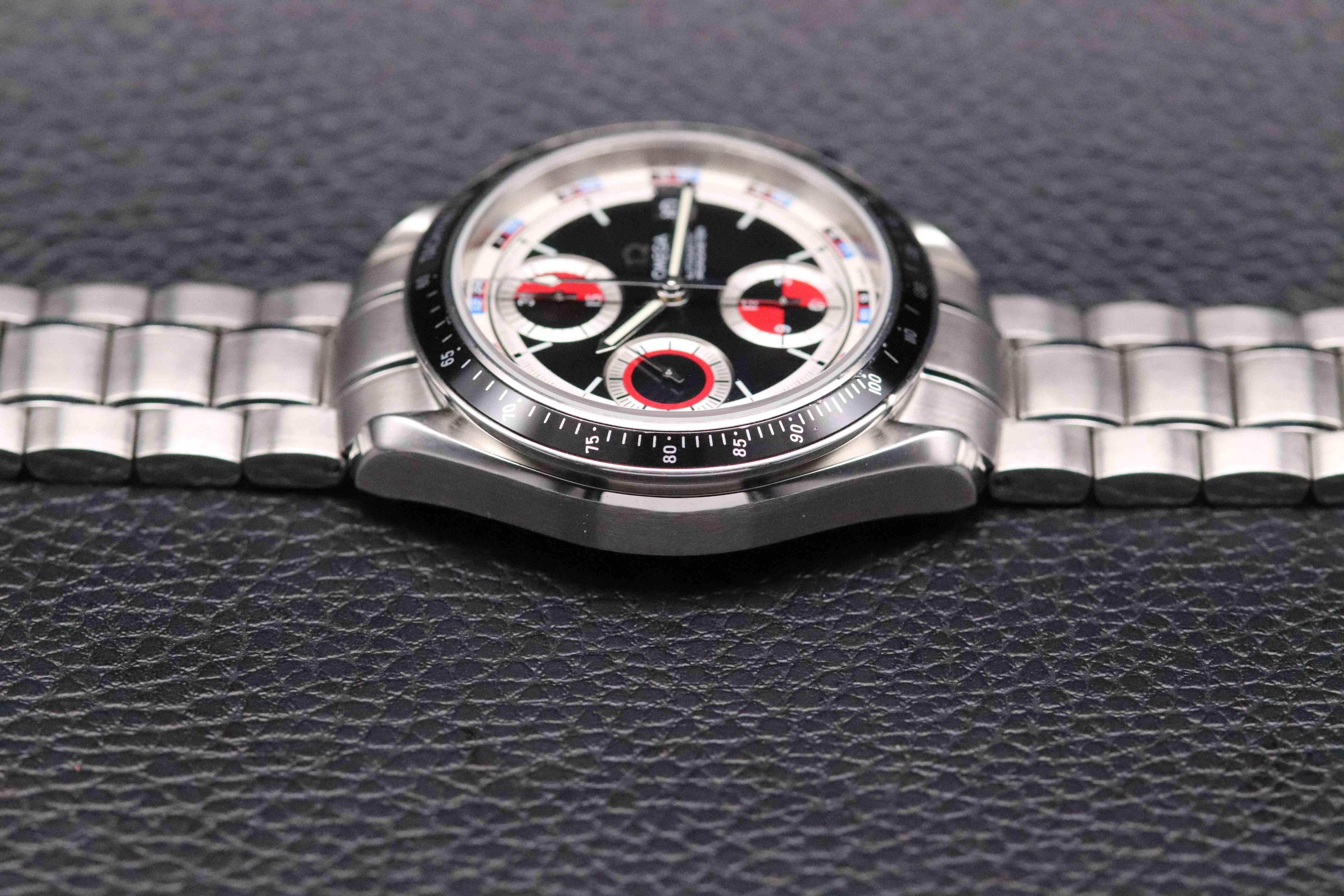 Omega Speedmaster Date 3210.52 Casino Dial Fullset 2007 Caja+Papeles