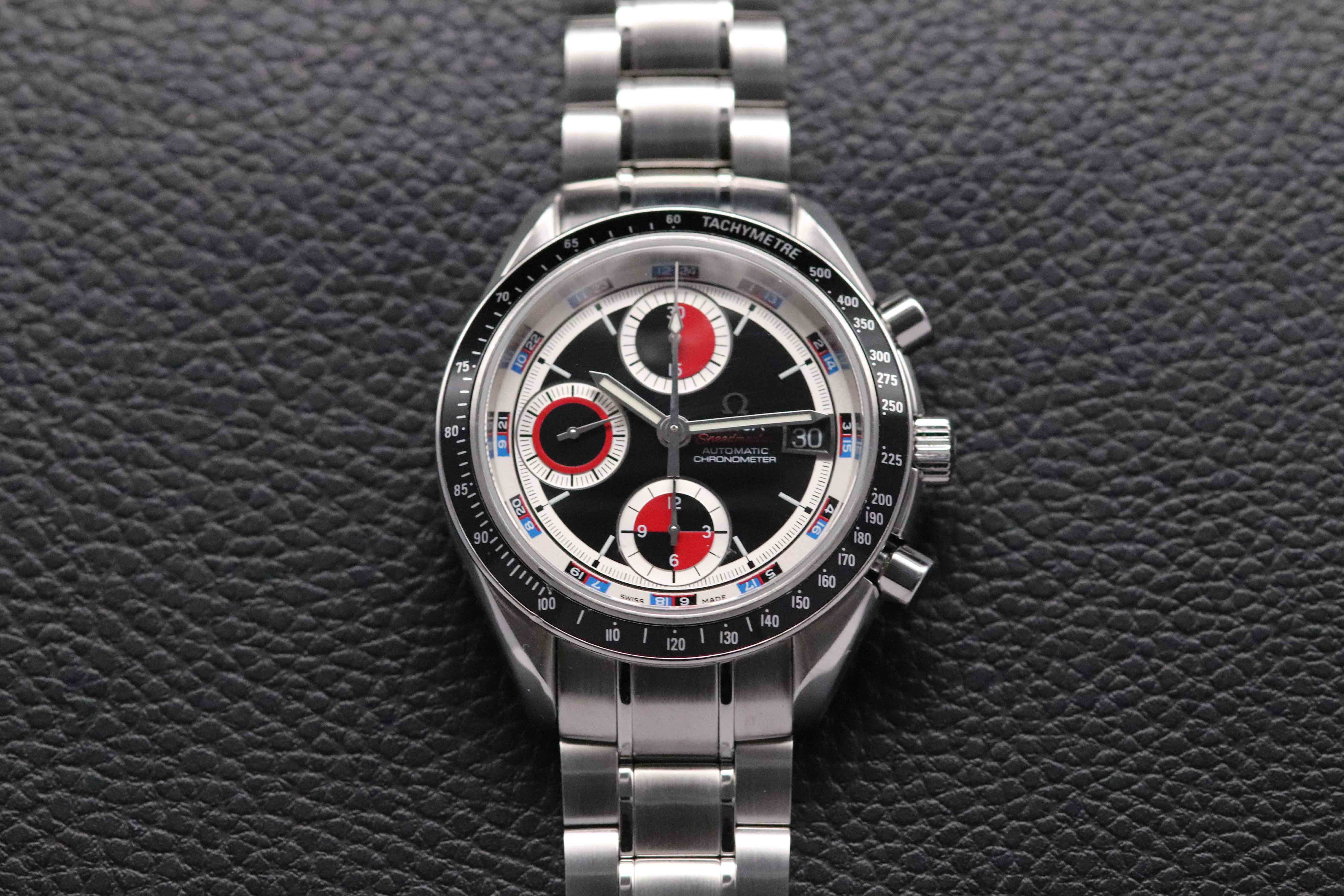 Omega Speedmaster Date 3210.52 Casino Dial Fullset 2007 Caja+Papeles