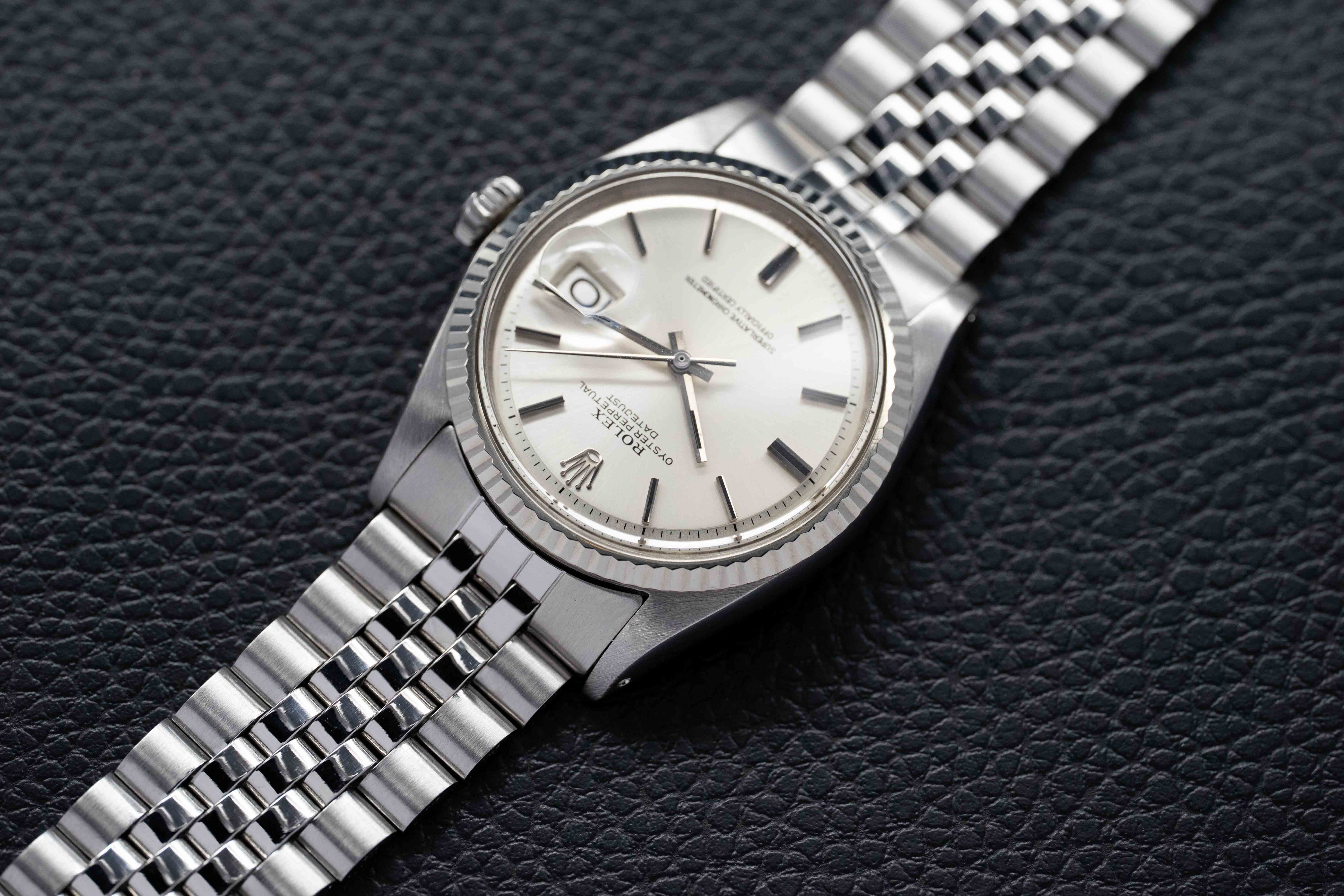 Rolex Datejust 1601 Silver Dial 1970