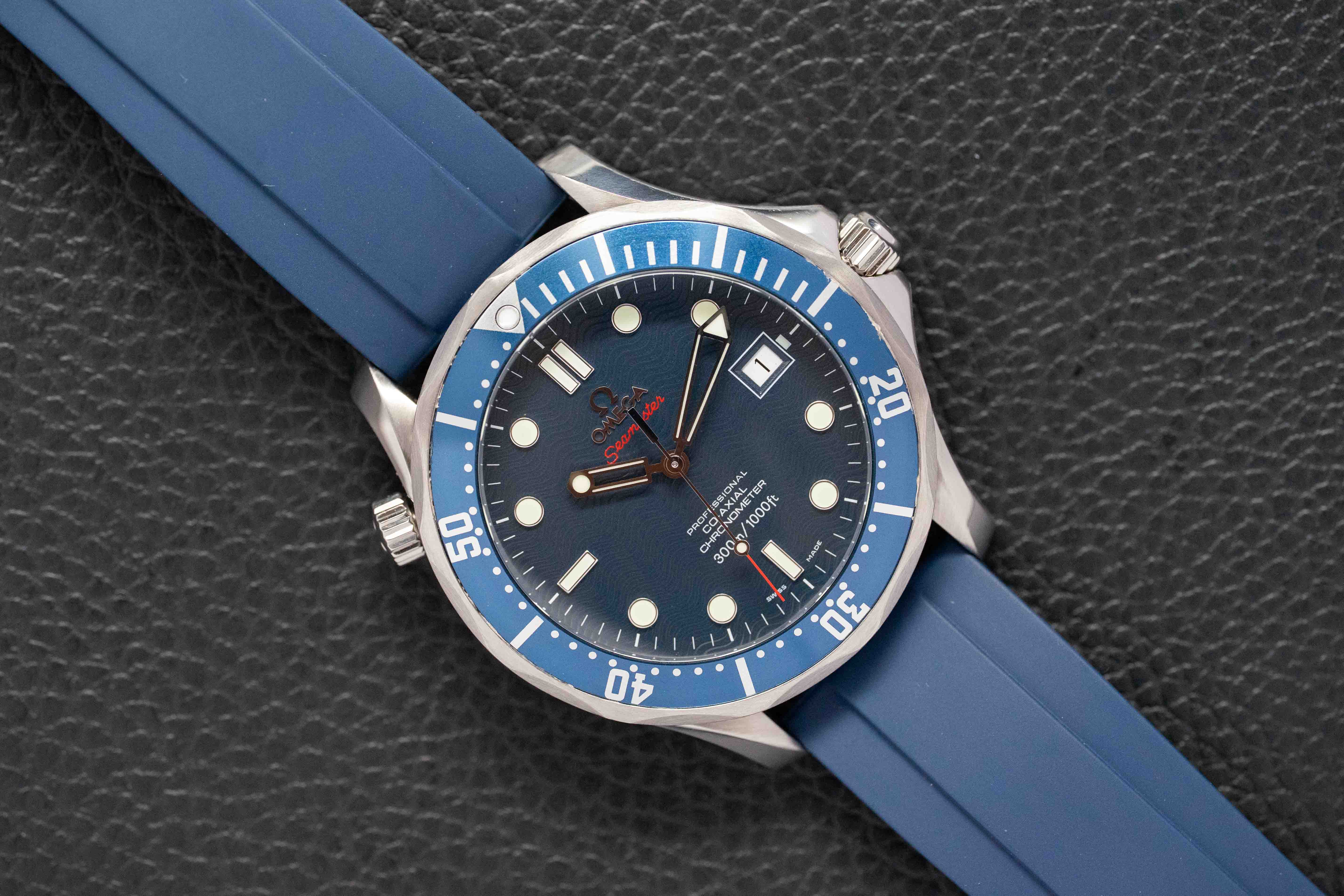Omega Seamaster Diver 2220.80 Blue Dial 2009