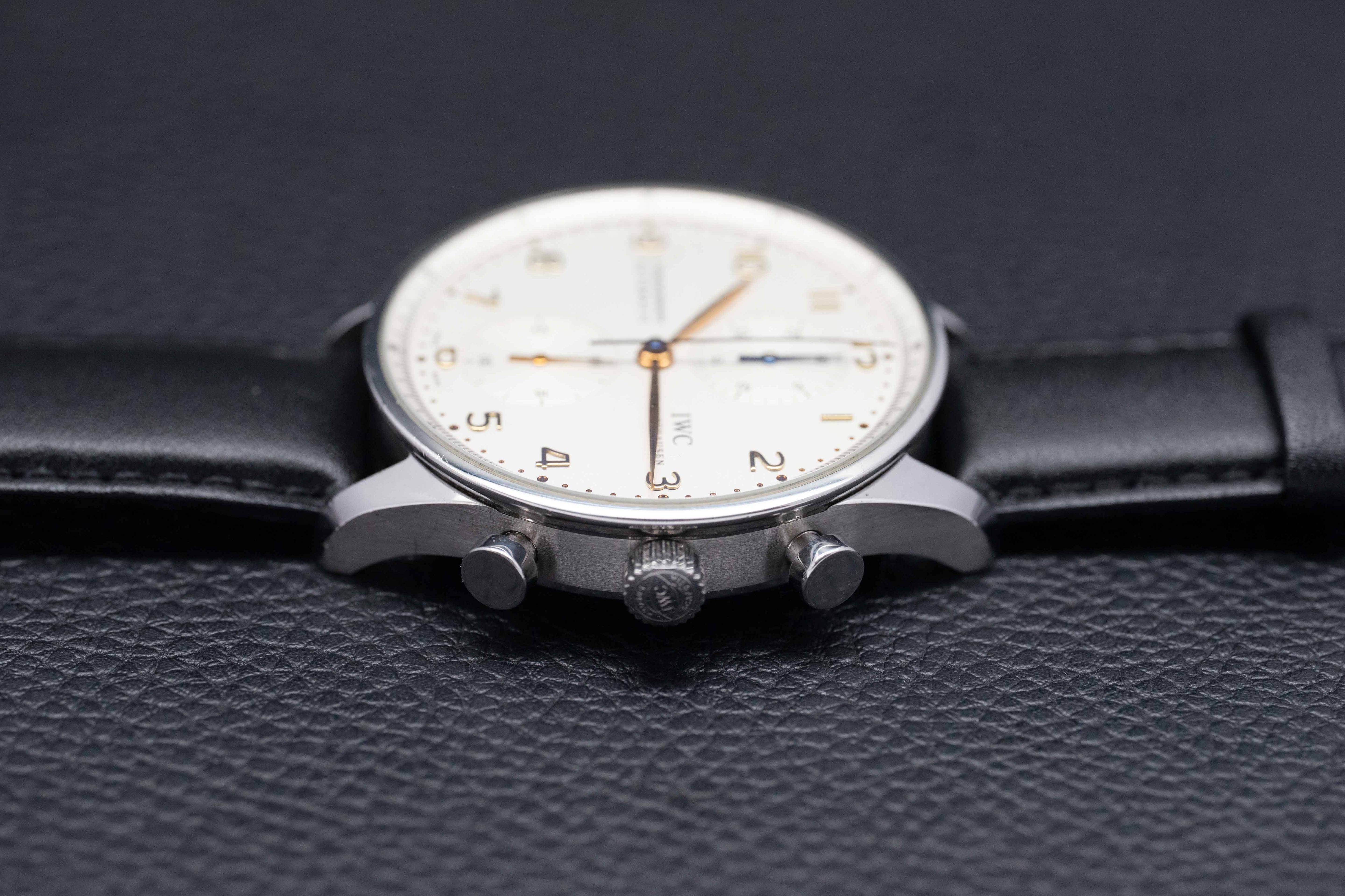 IWC Portugieser Chronograph IW371445 Papers 2017