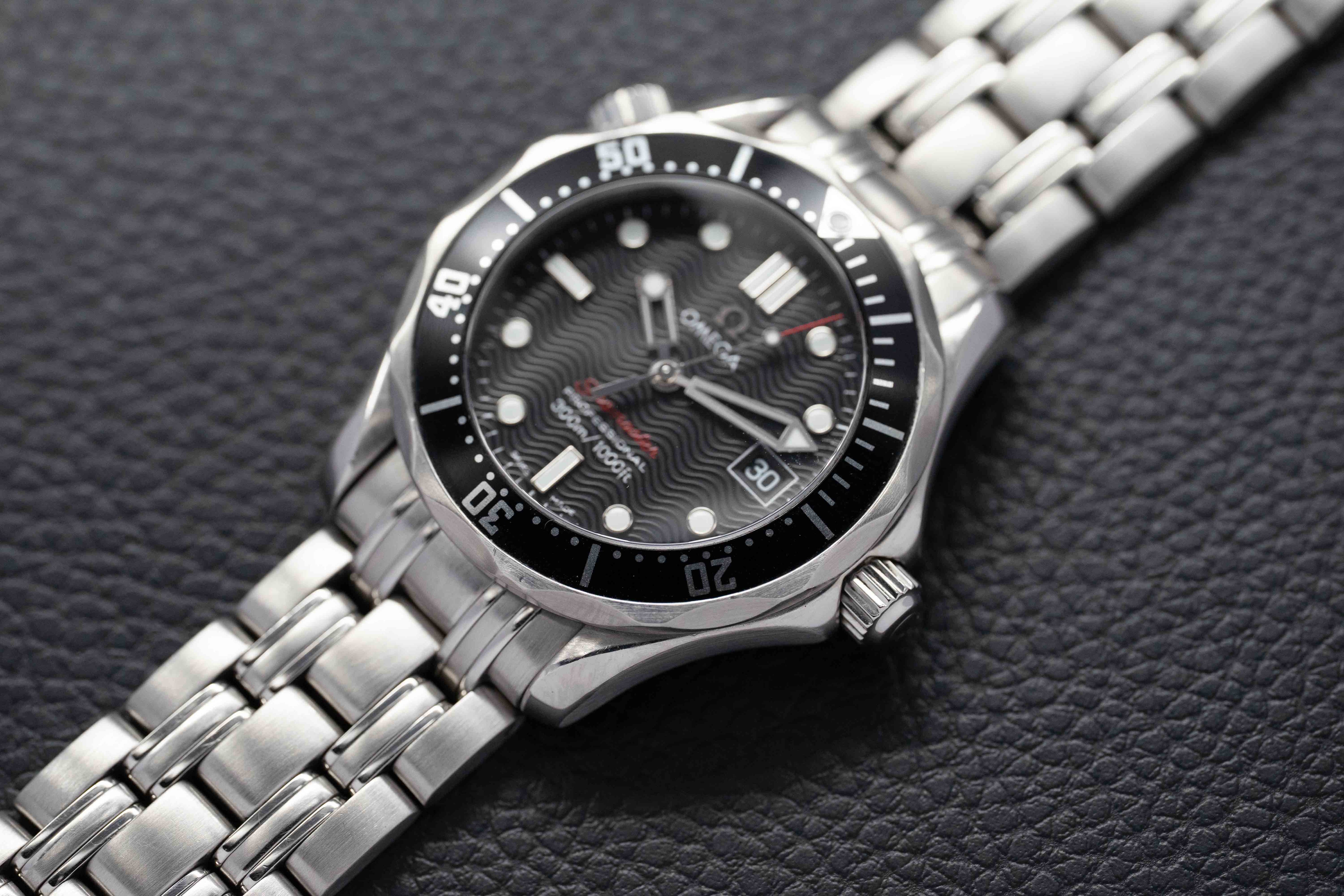 Omega Seamaster Diver 300M 212.30.36.61.01.001 Black Dial 2012