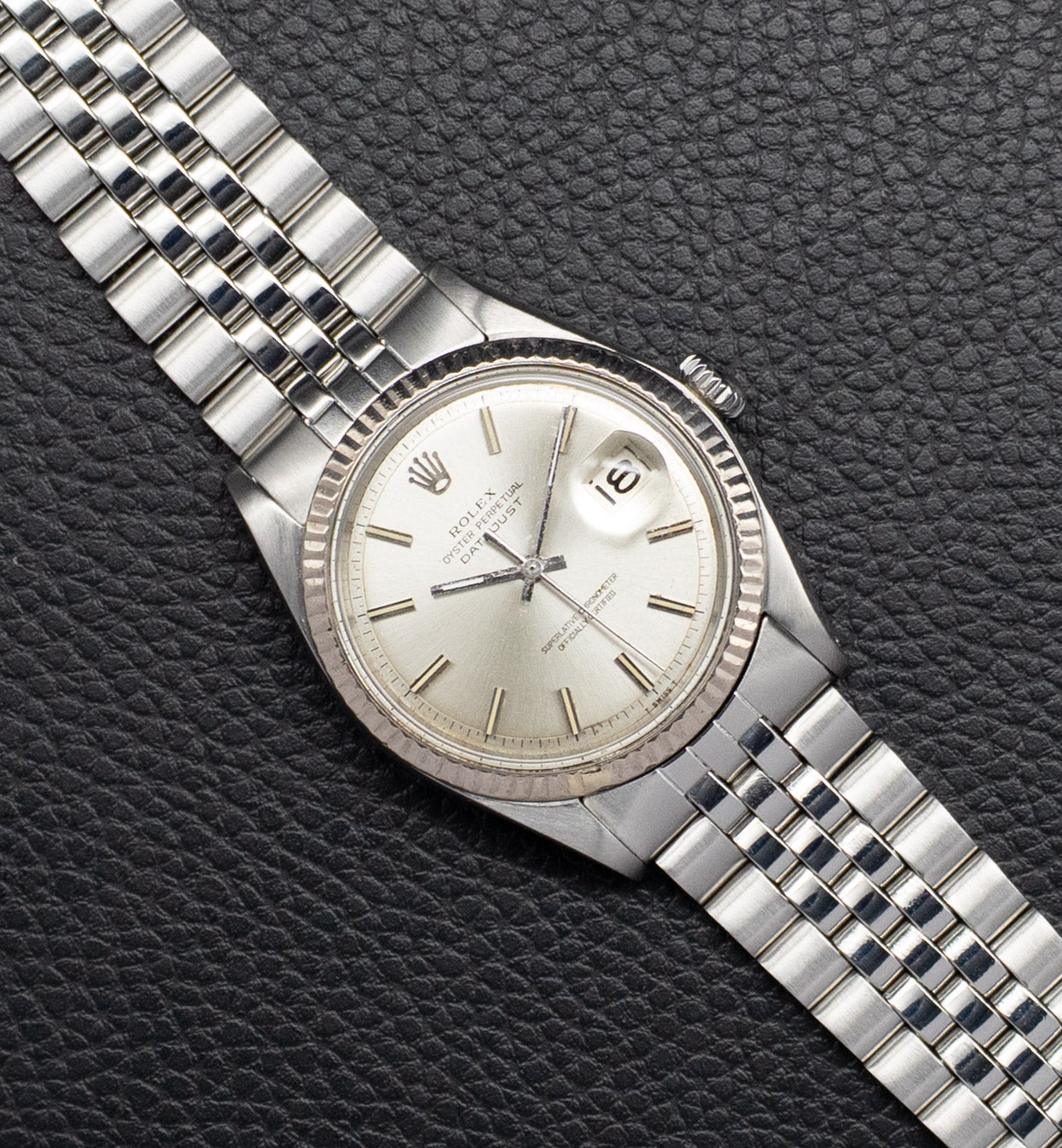 Rolex Datejust 1601 Silver Dial 1969