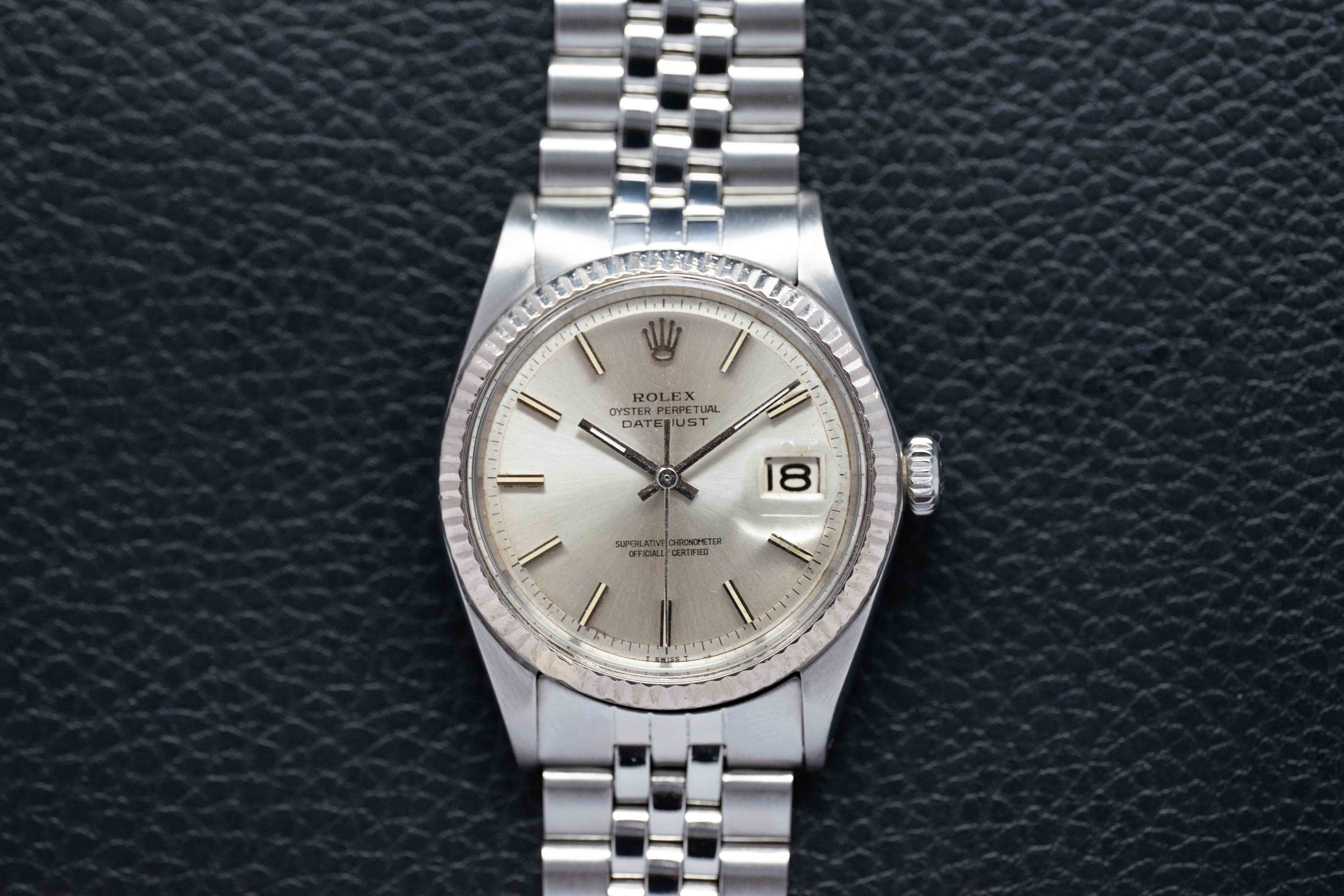 Rolex Datejust 1601 Silver Dial 1969