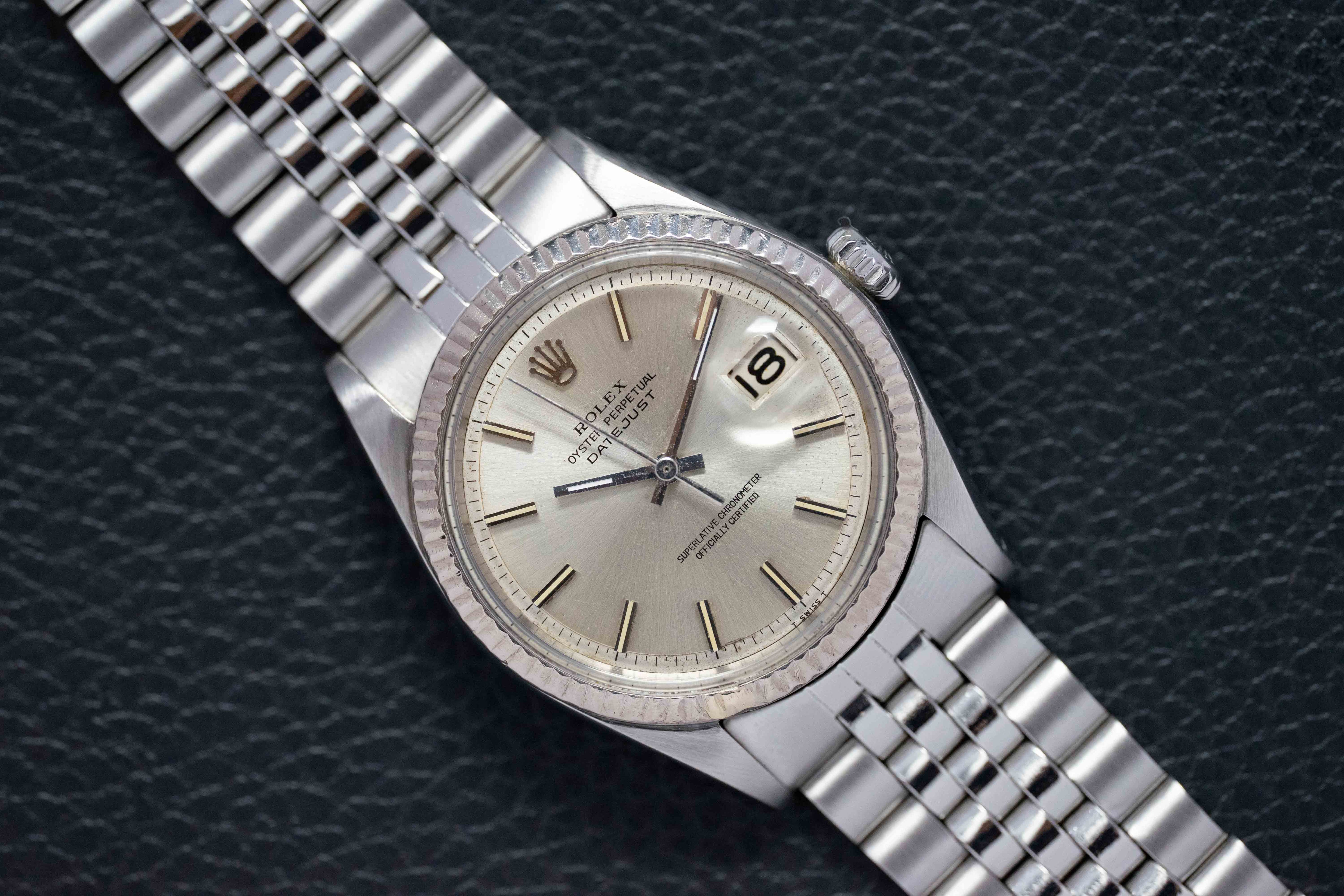 Rolex Datejust 1601 Silver Dial 1969