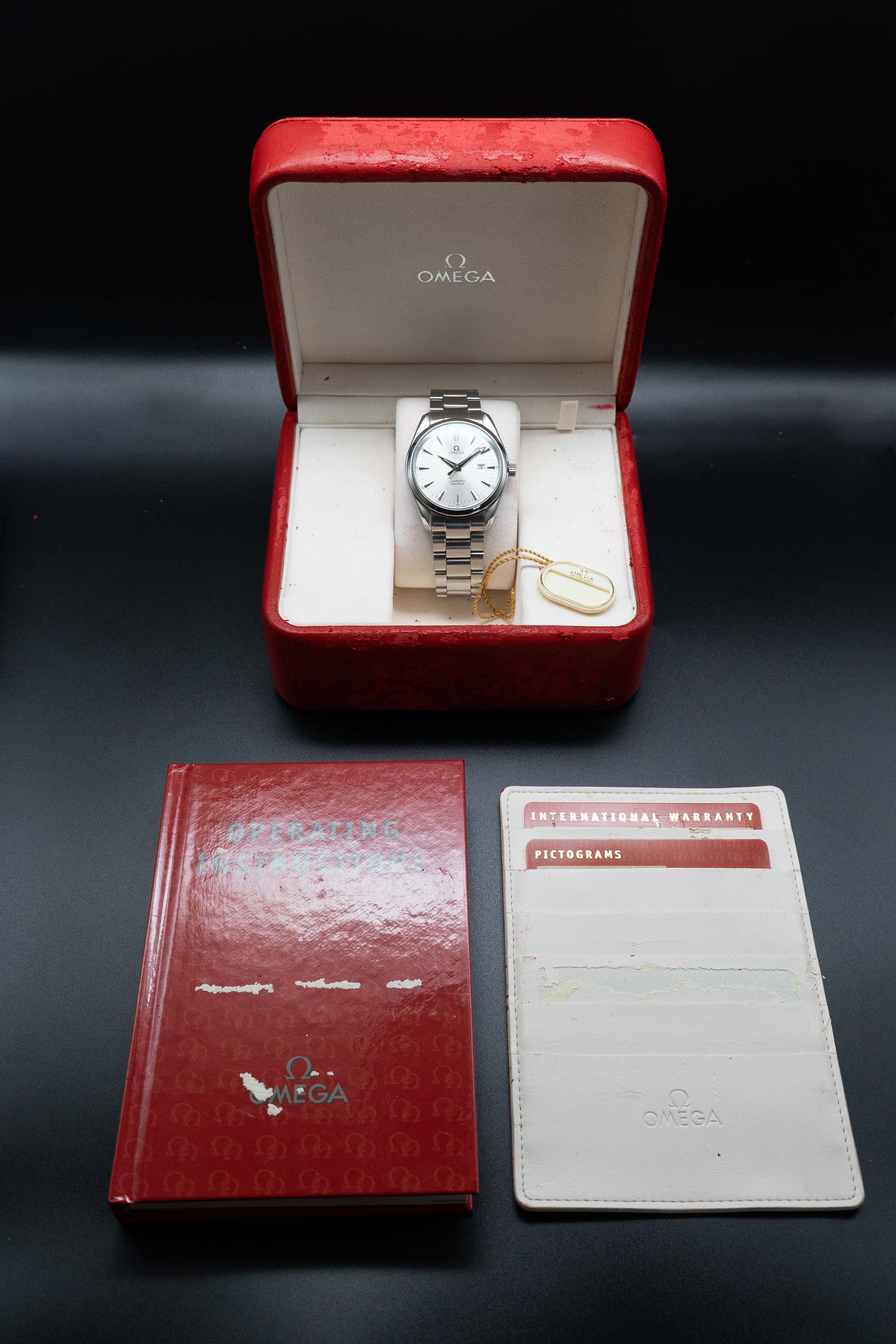 Omega Seamaster Aqua Terra 2517.30 Fullset 2003 Box+Papers
