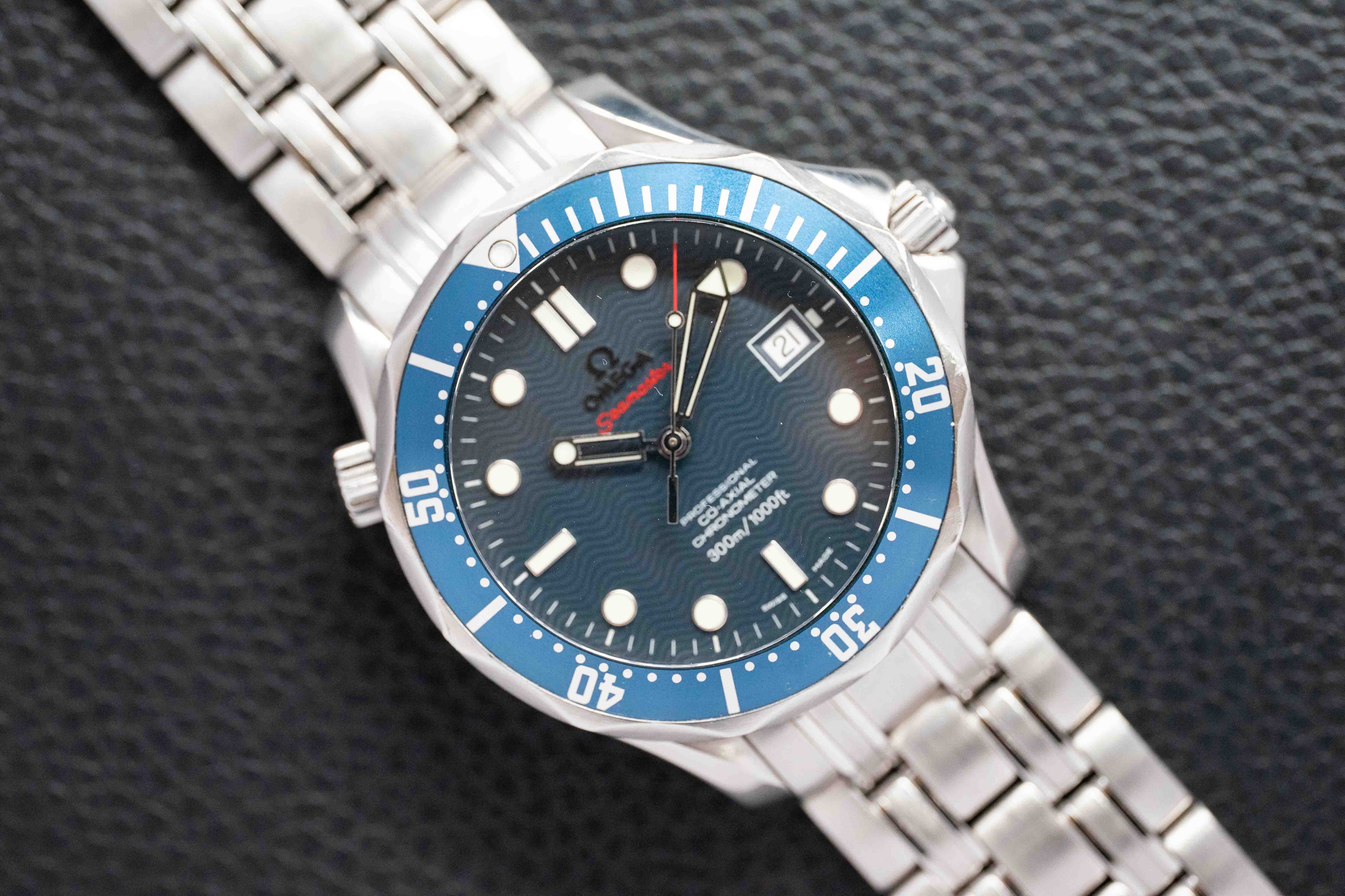 Omega Seamaster Diver 2220.80 Blue Dial 2009