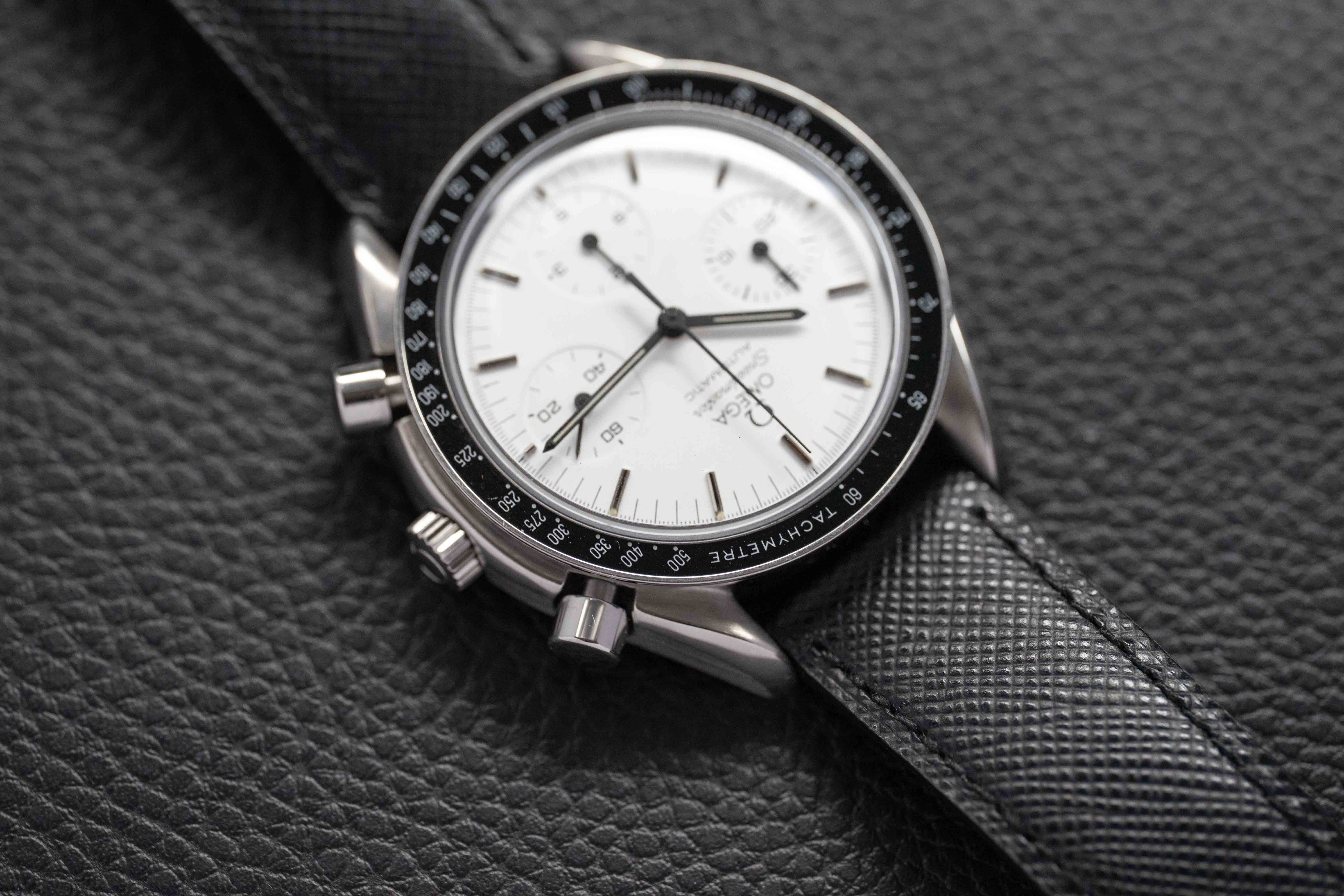 Omega Speedmaster Reduced 3510.20 Albino White Dial 1989