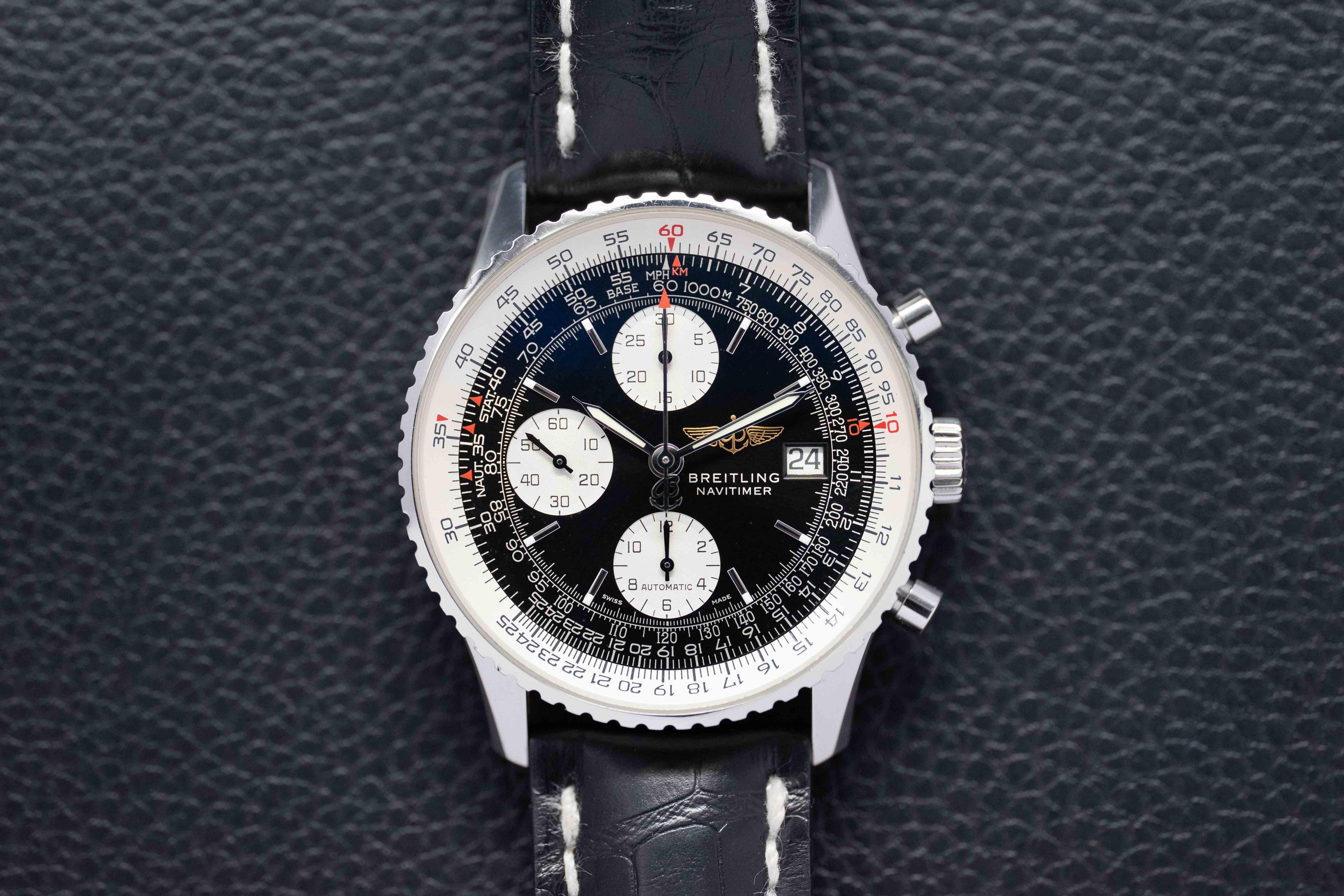 Breitling Old Navitimer A13322 Chronograph 2002 Papers