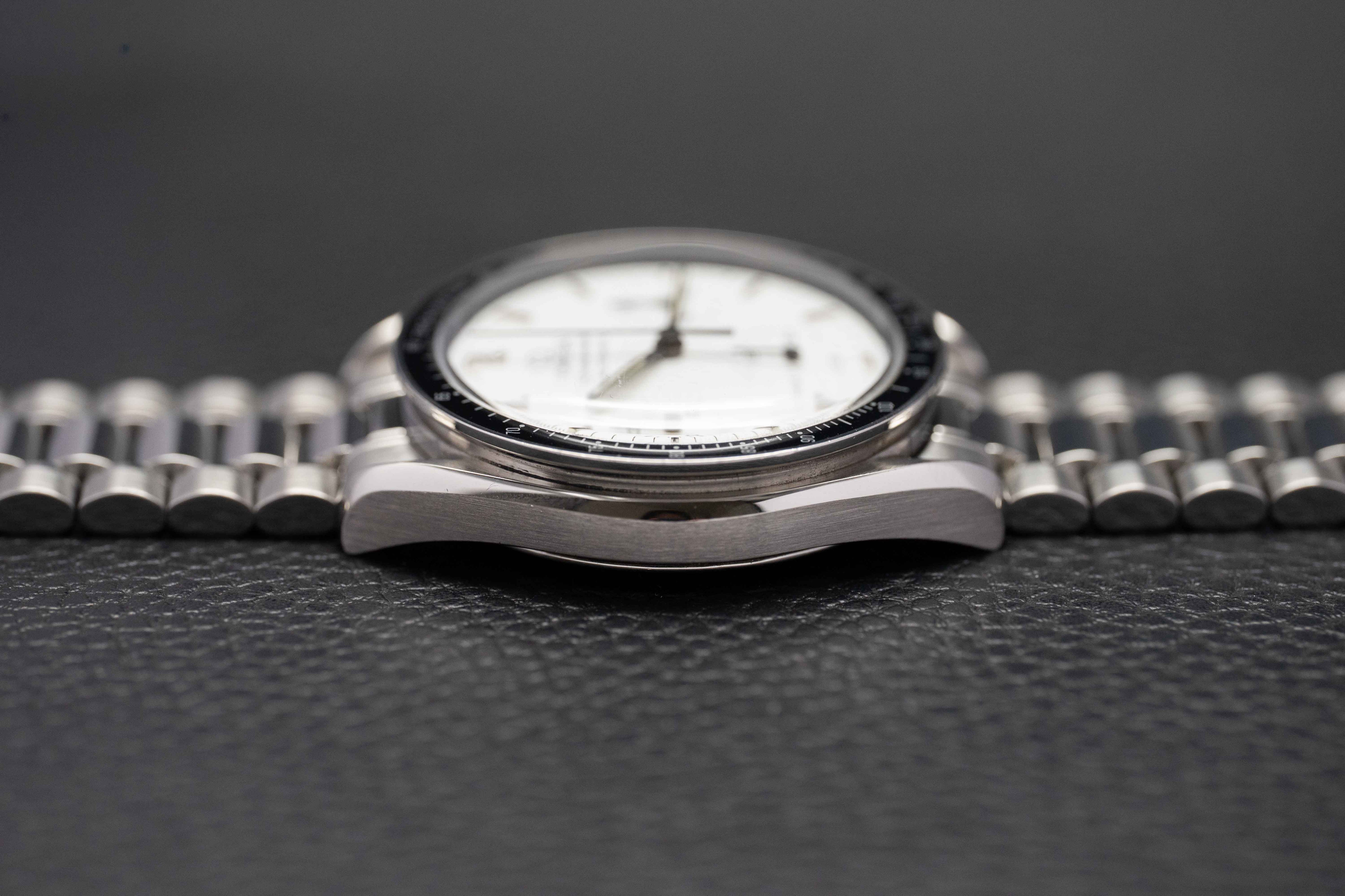 Omega Speedmaster Reduced 3510.20 Albino White Dial 1990 Papers