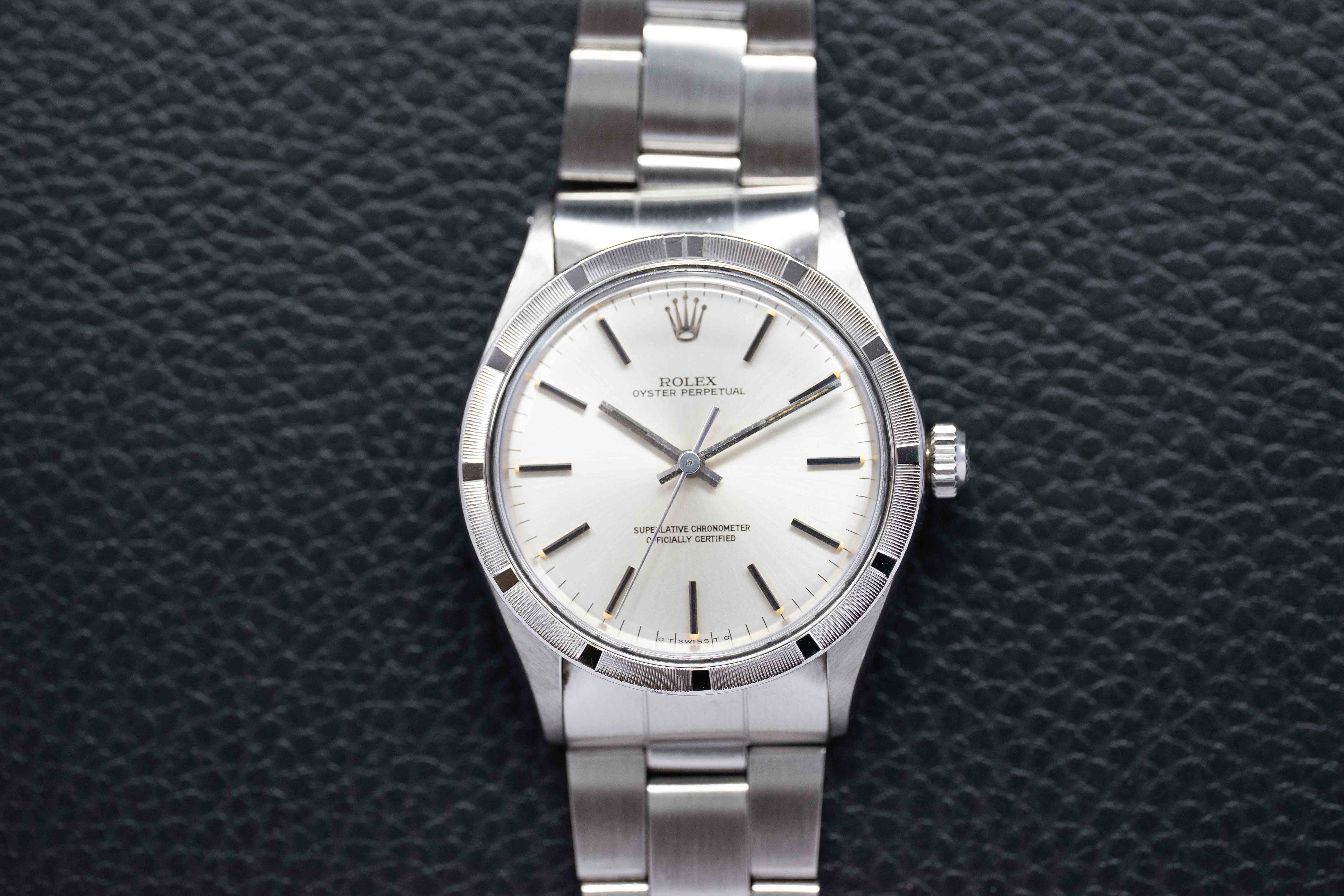 Rolex Oyster Perpetual 1007 Silver Dial 1968