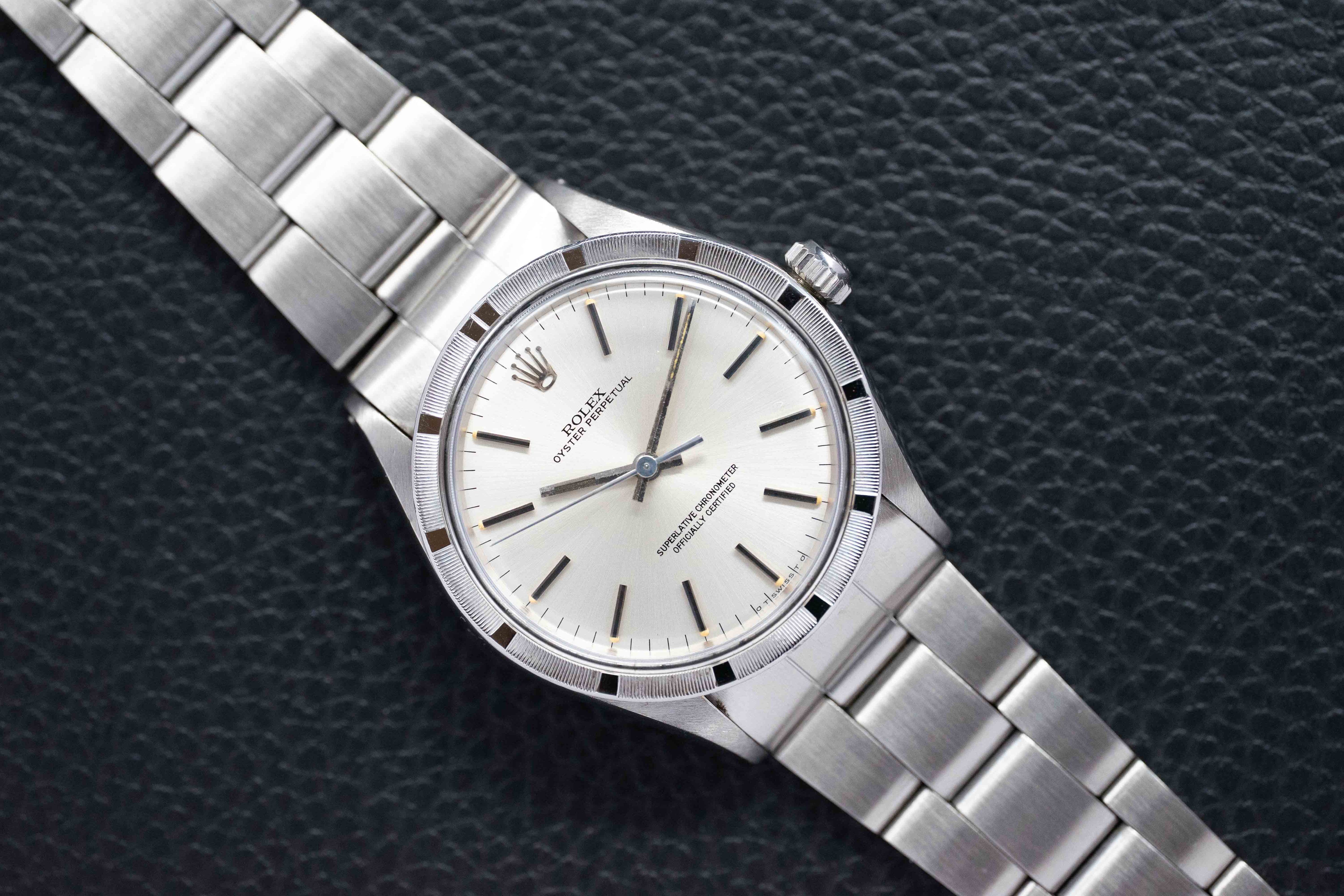 Rolex Oyster Perpetual 1007 Silver Dial 1968