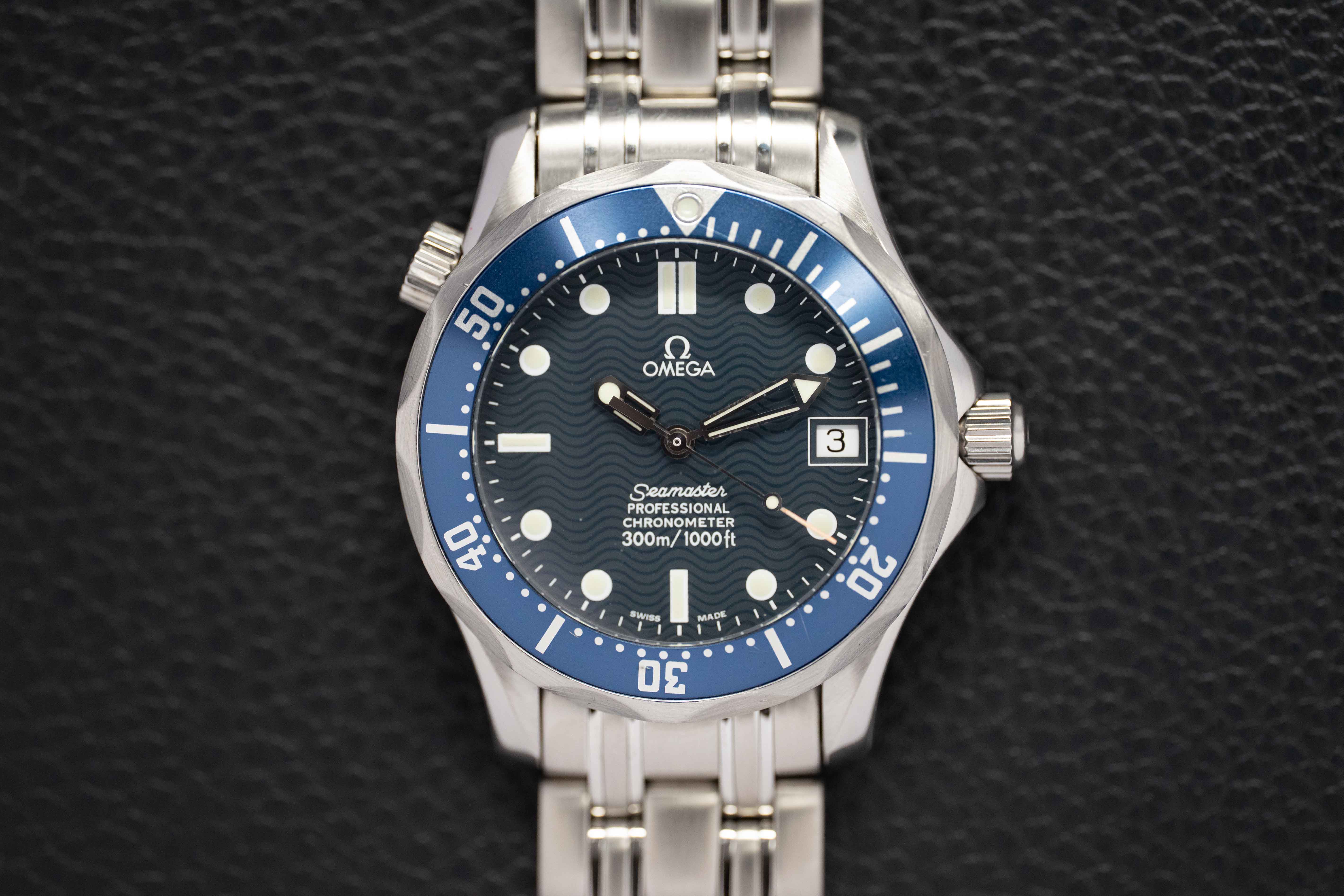 Omega Seamaster 300 2551.80 Blue Dial 1999