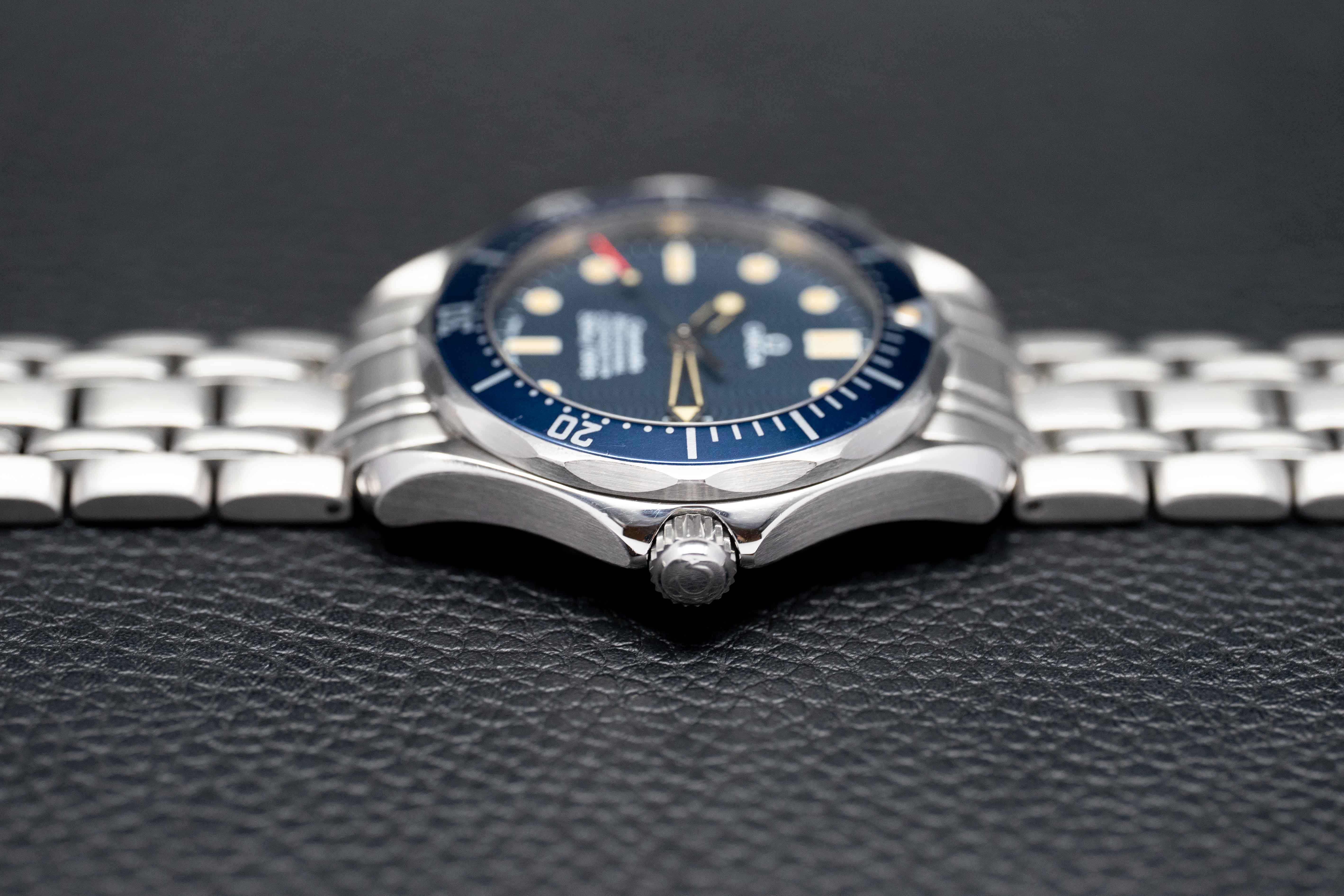 Omega Seamaster 300 2551.80 Blue Dial 1994 Papers