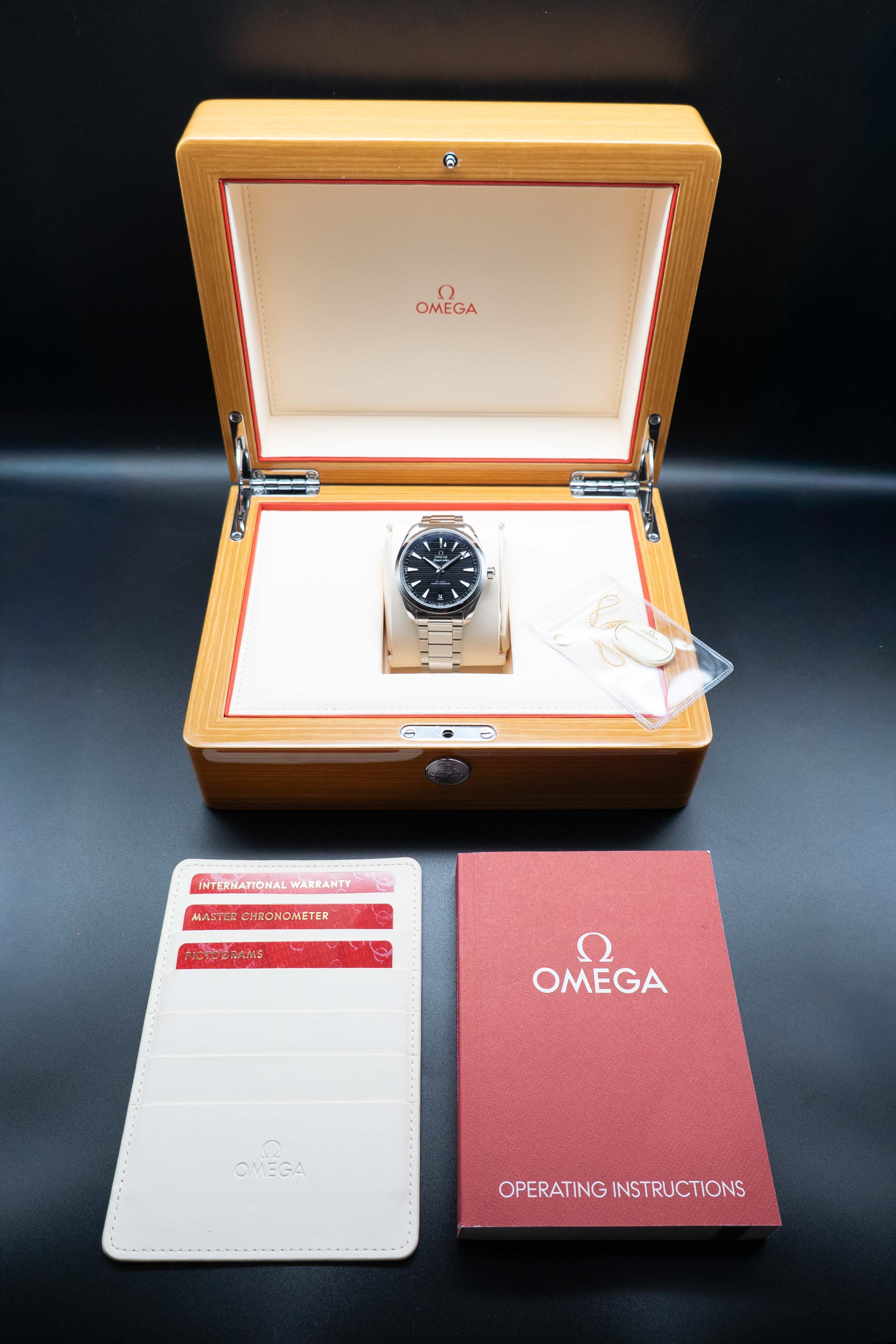 Omega Seamaster Aqua Terra 220.10.41.21.01.001 Fullset 2022 Box+Papers