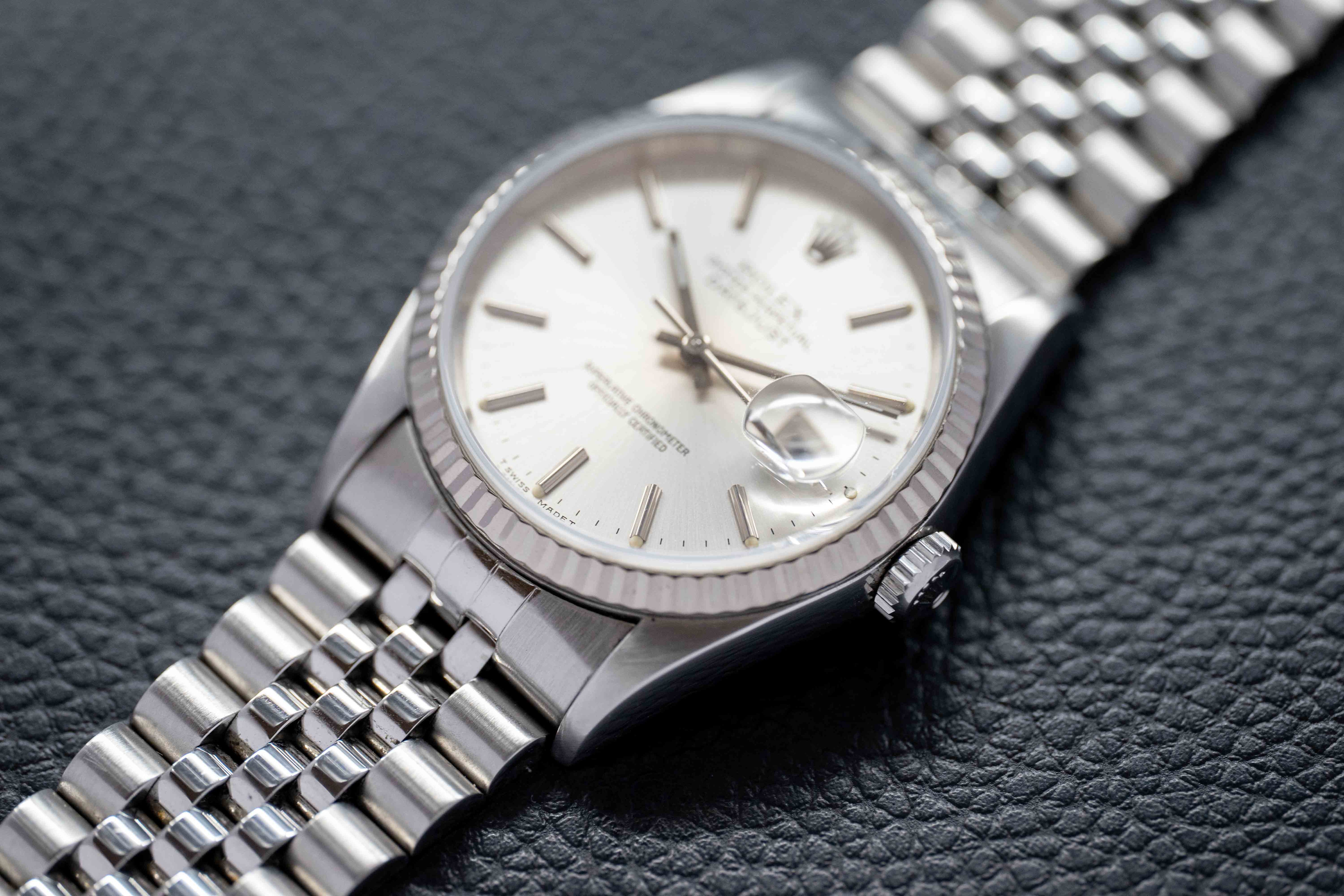 Rolex Datejust 16234 Silver Dial 1996