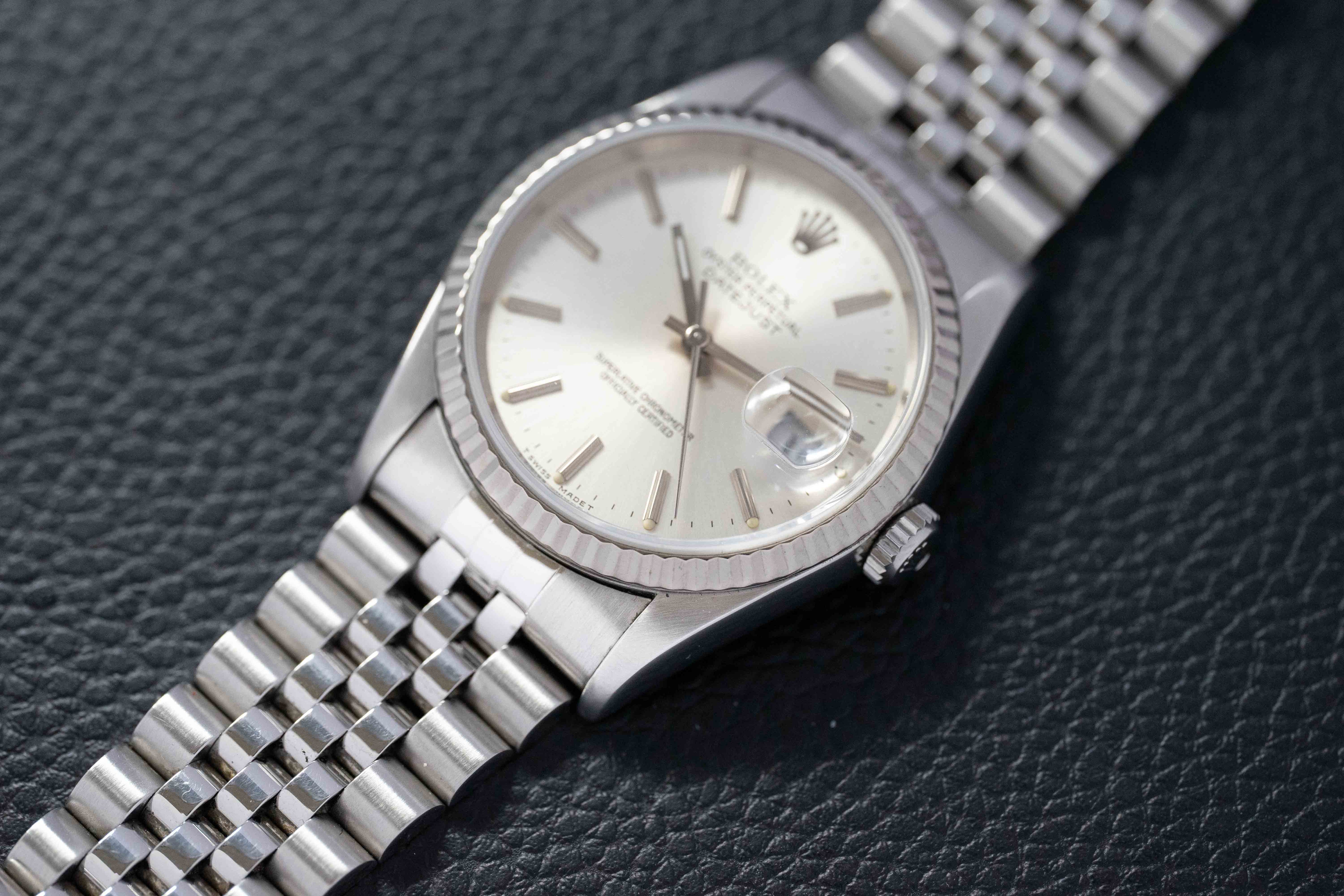 Rolex Datejust 16234 Silver Dial 1996
