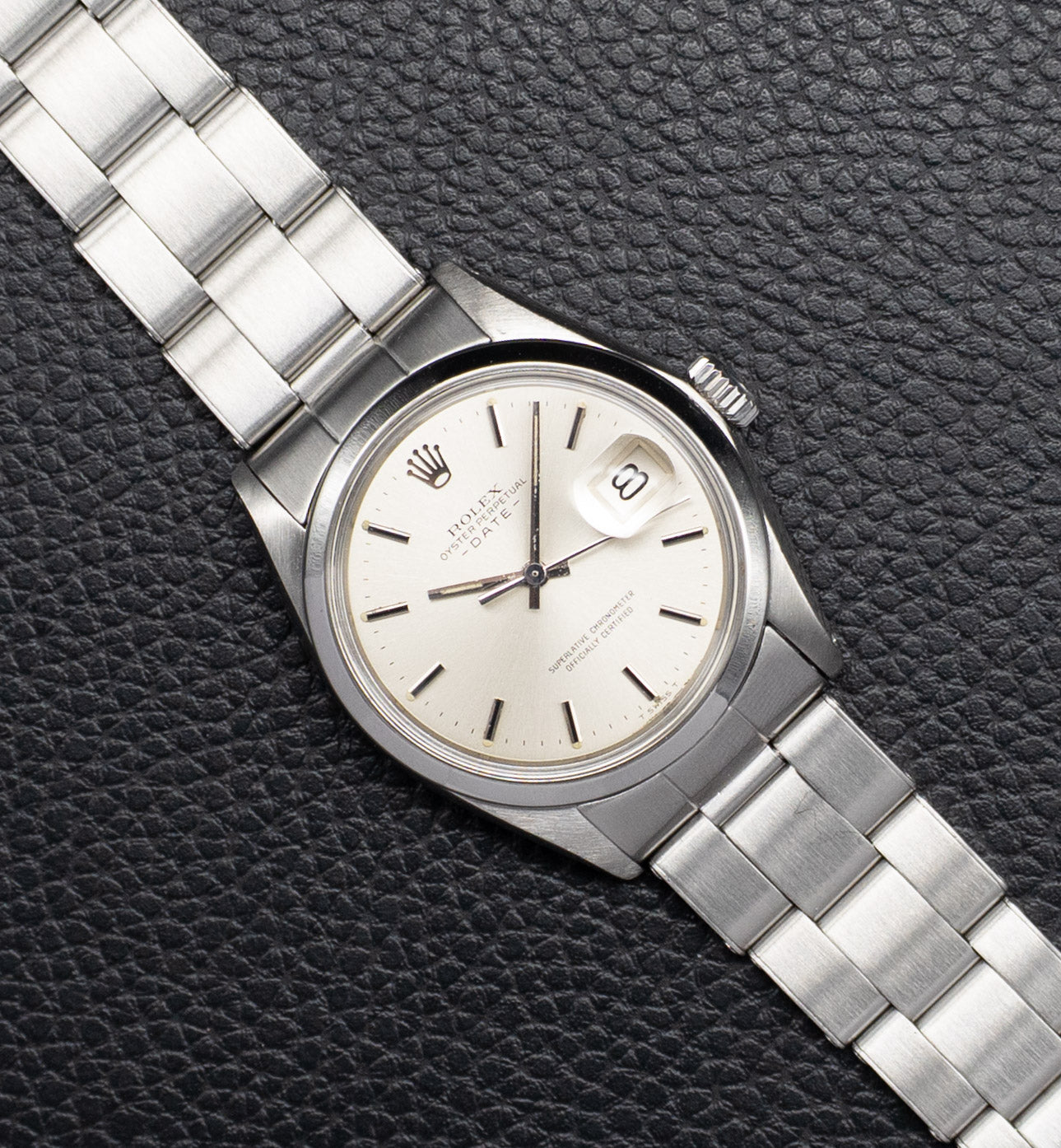Rolex Date 1500 Silver Dial 1969