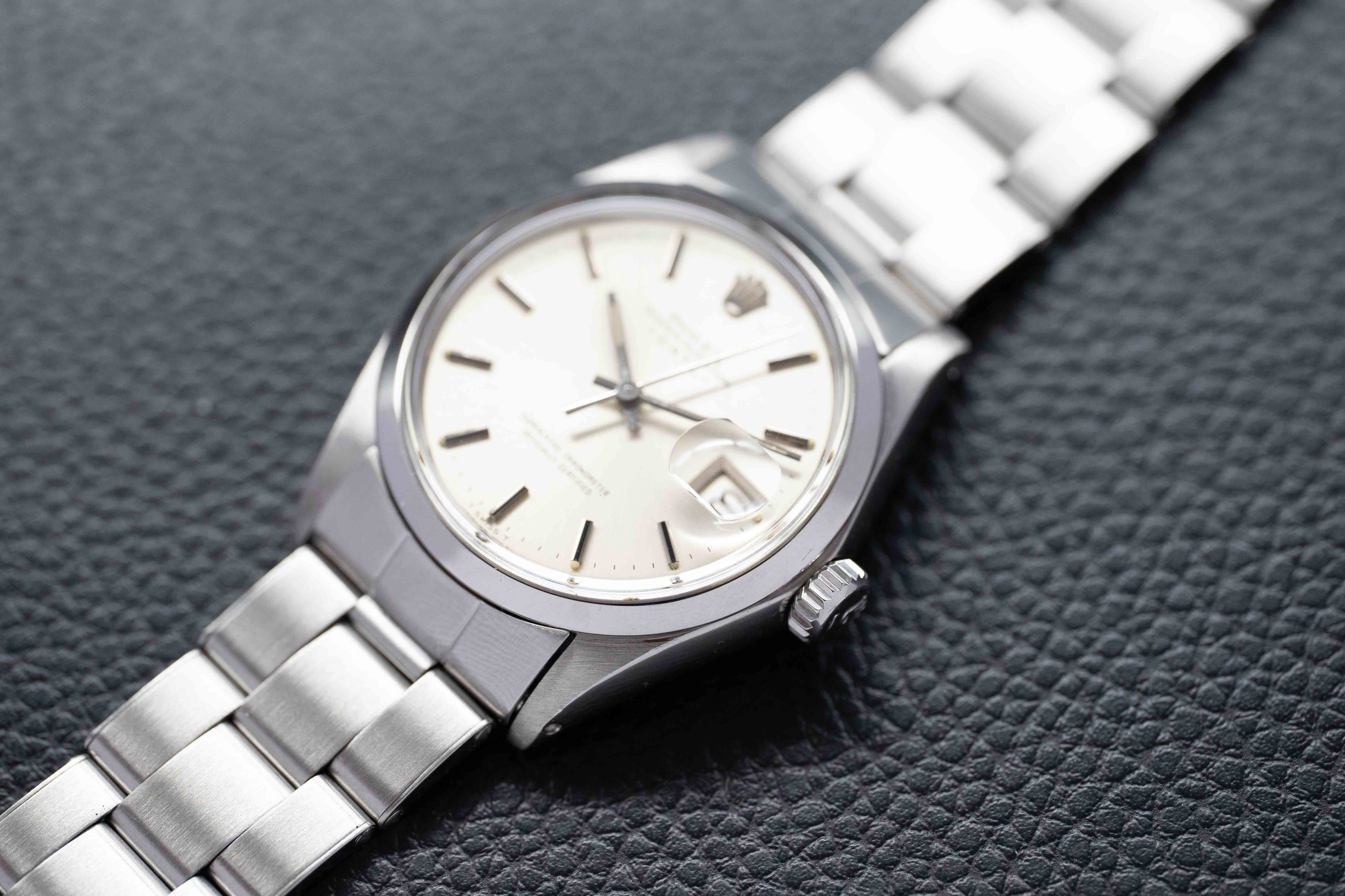 Rolex Date 1500 Silver Dial 1969