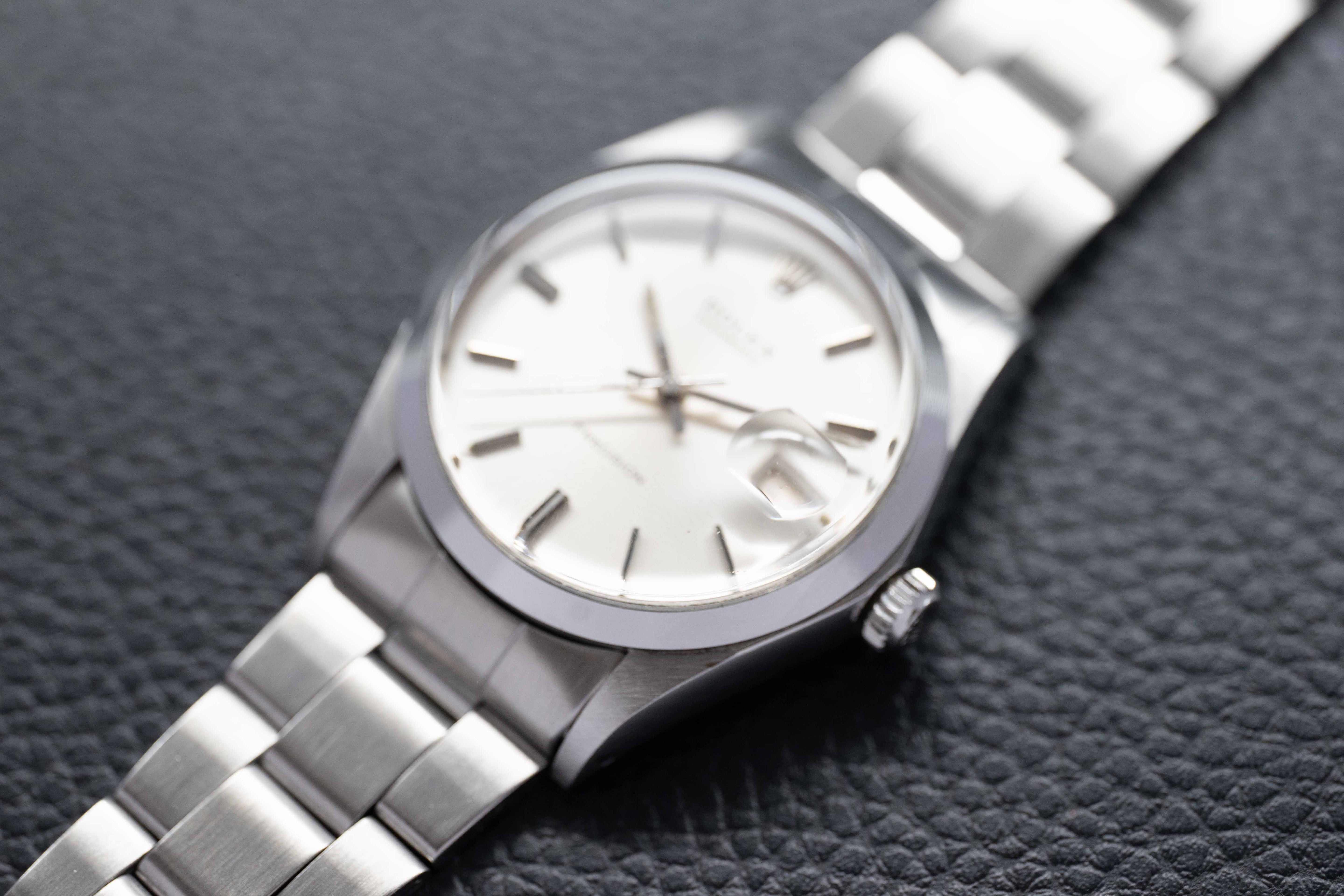 Rolex Oysterdate Precision 6694 Silver Dial 1970
