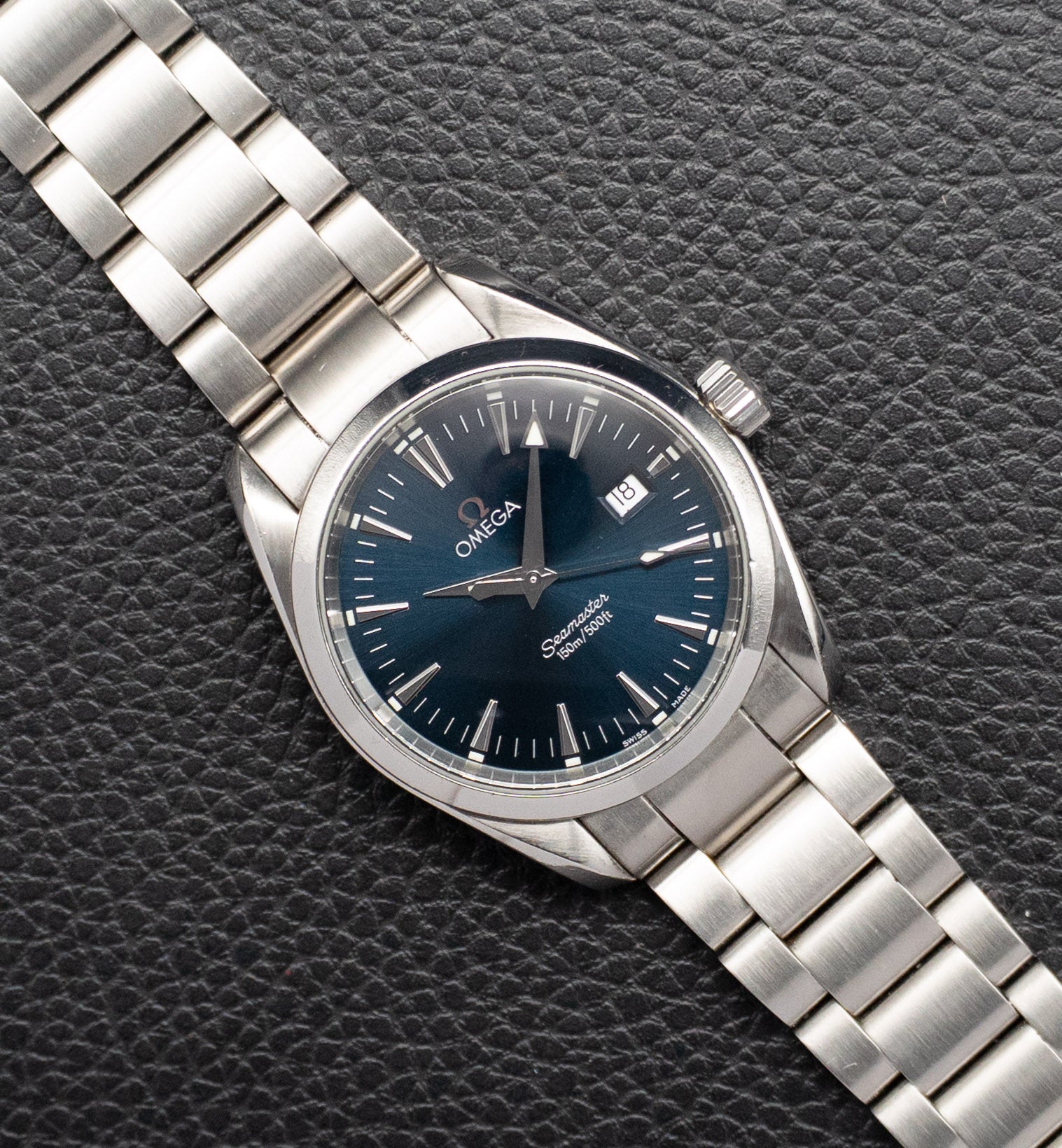 Omega Seamaster Aqua Terra 2518.80 Blue Dial 1998