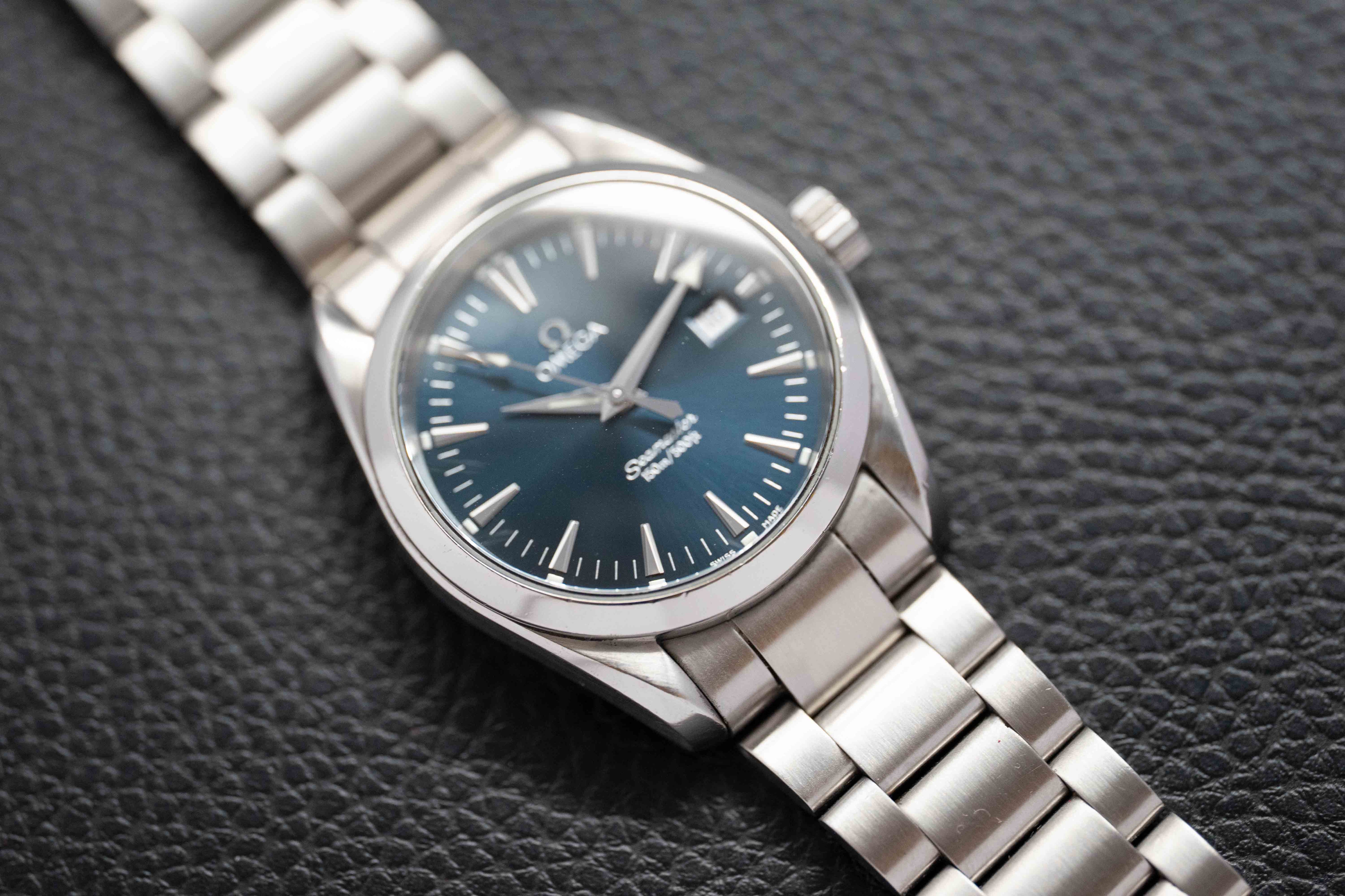 Omega Seamaster Aqua Terra 2518.80 Blue Dial 1998