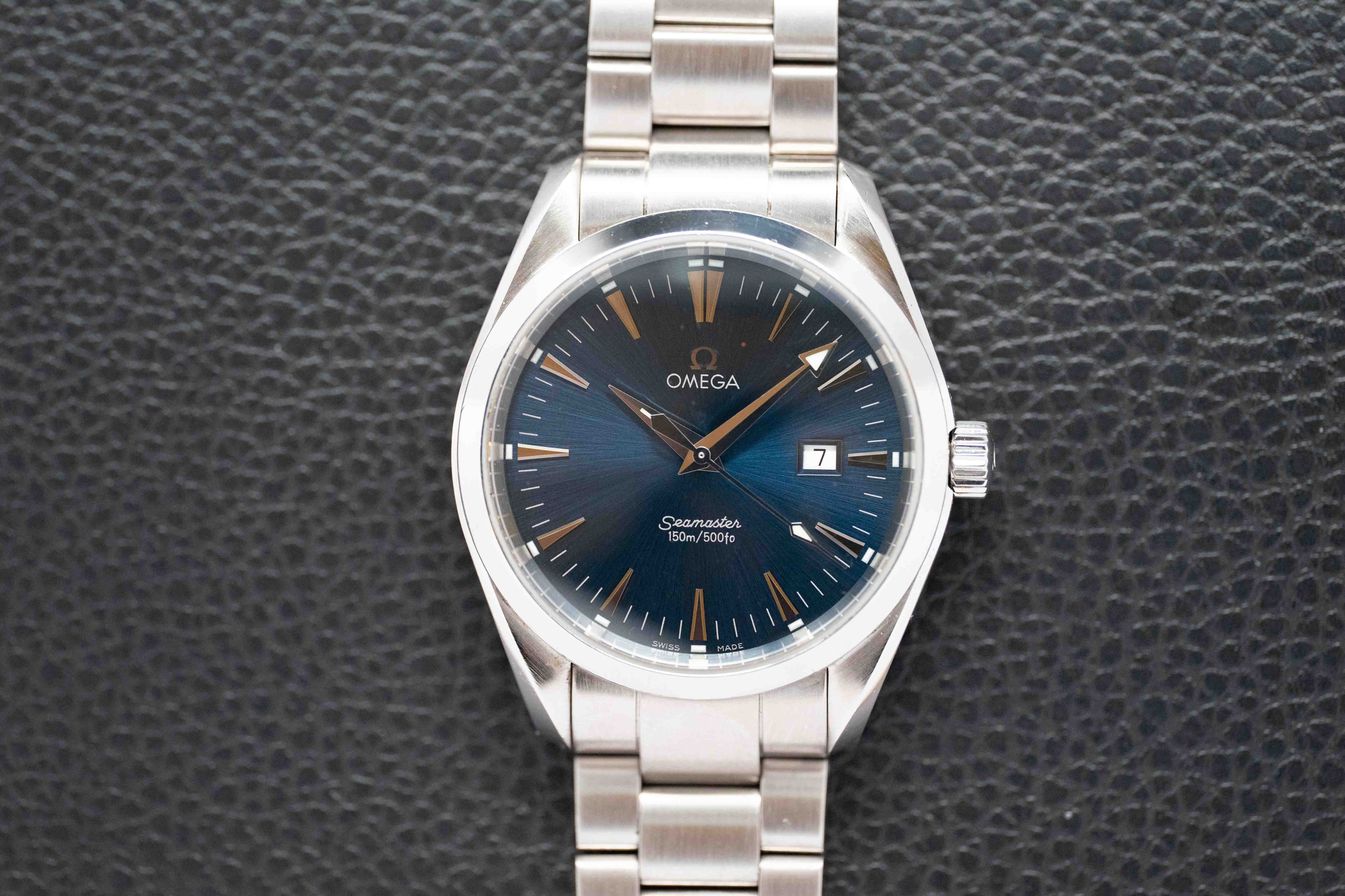 Omega Seamaster Aqua Terra 2517.80 Blue 2009 Papers