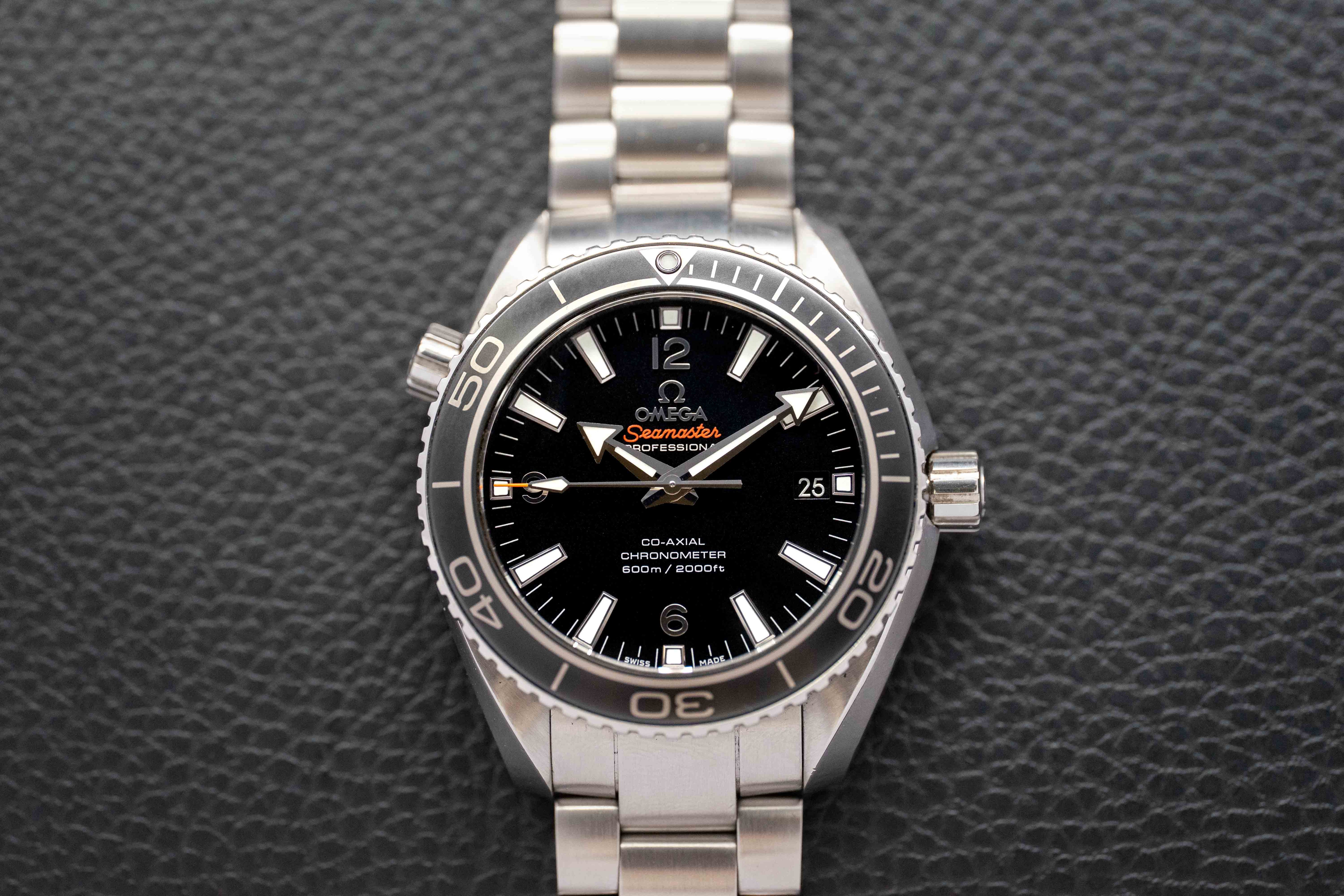 Omega Seamaster Planet Ocean 232.30.42.21.01.001 Black Dial 2013