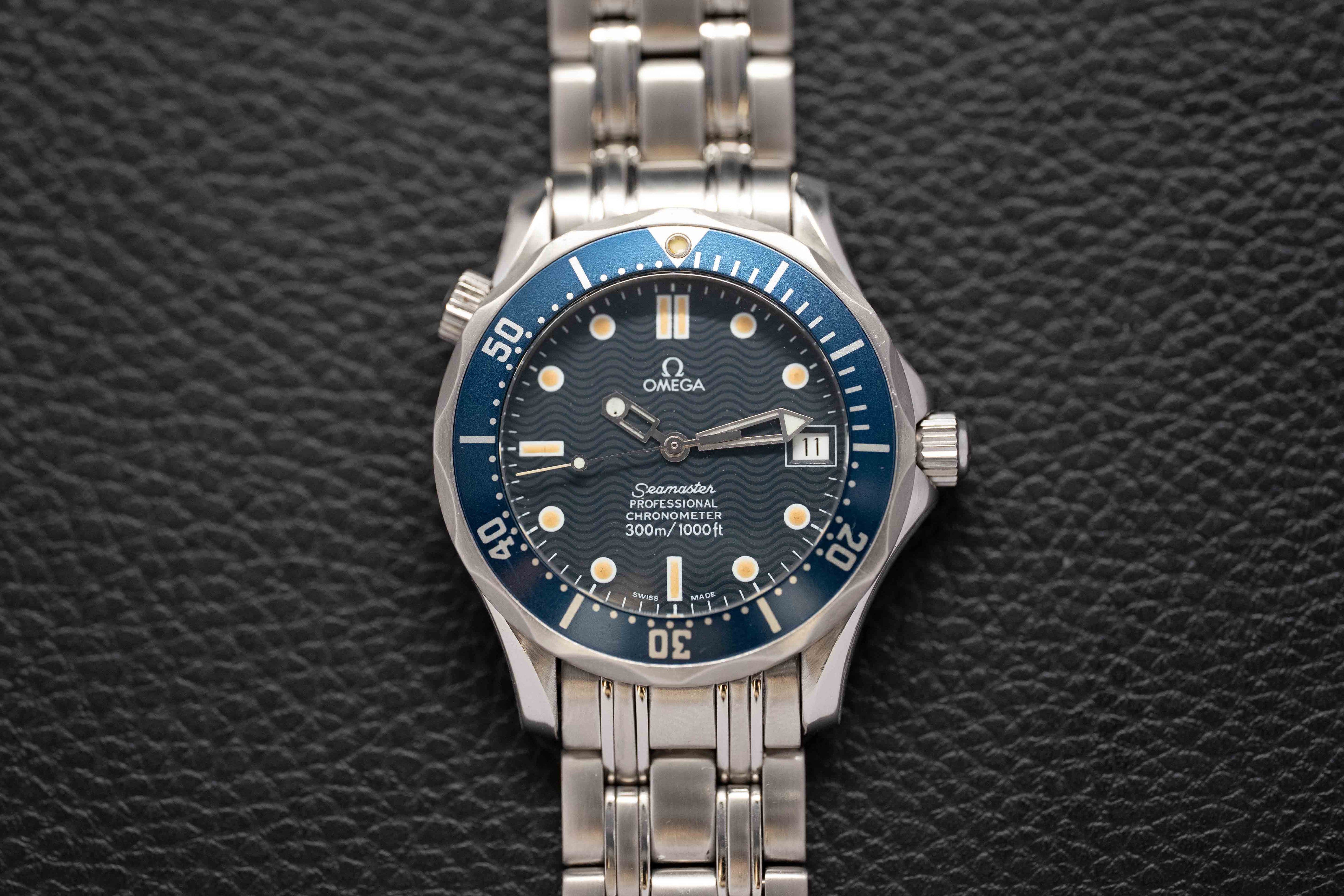 Omega Seamaster 300 2551.80 Blue Dial 1999