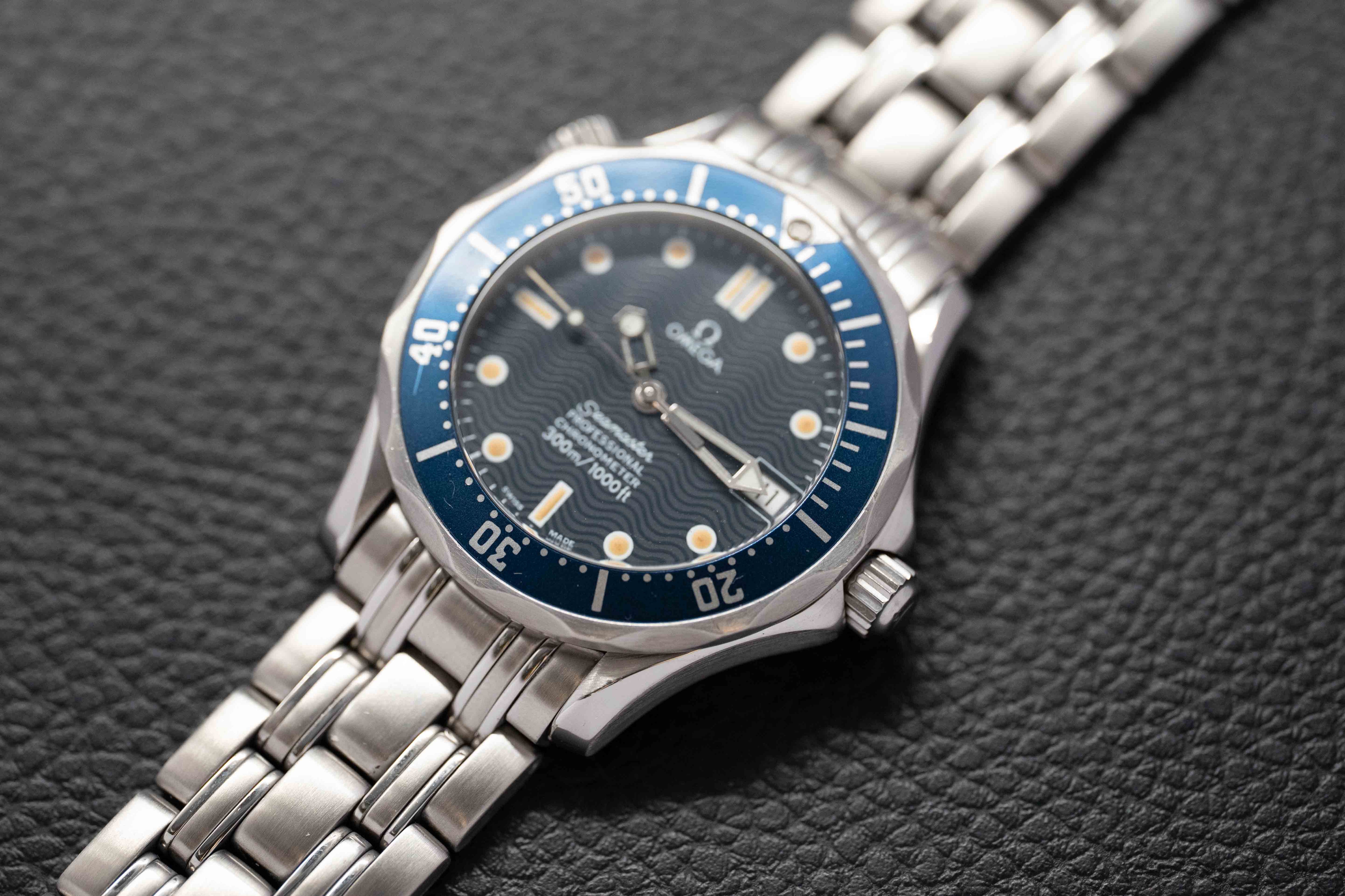Omega Seamaster 300 2551.80 Blue Dial 1999
