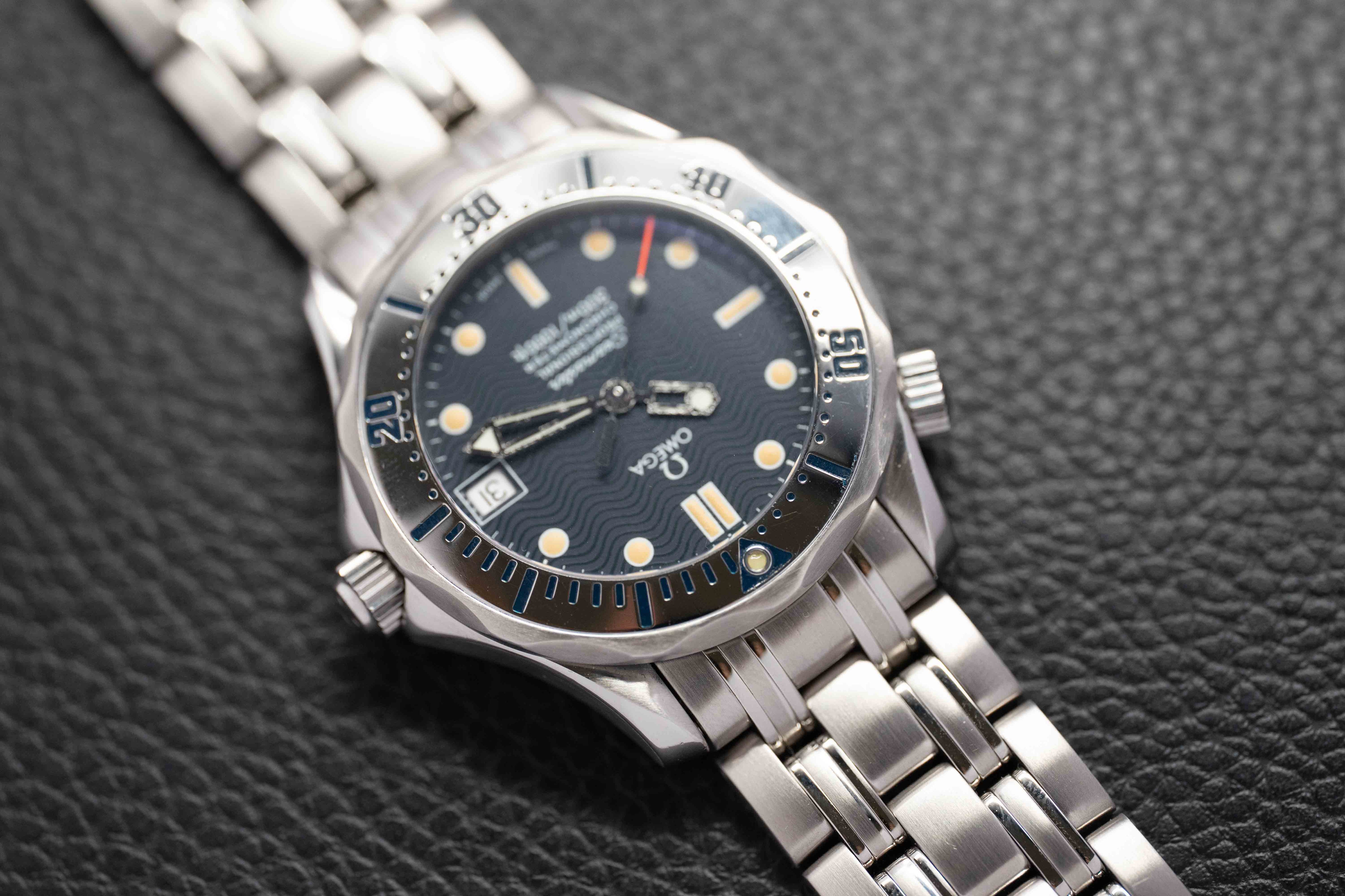 Omega Seamaster 300 2552.80 Blue Dial 1986
