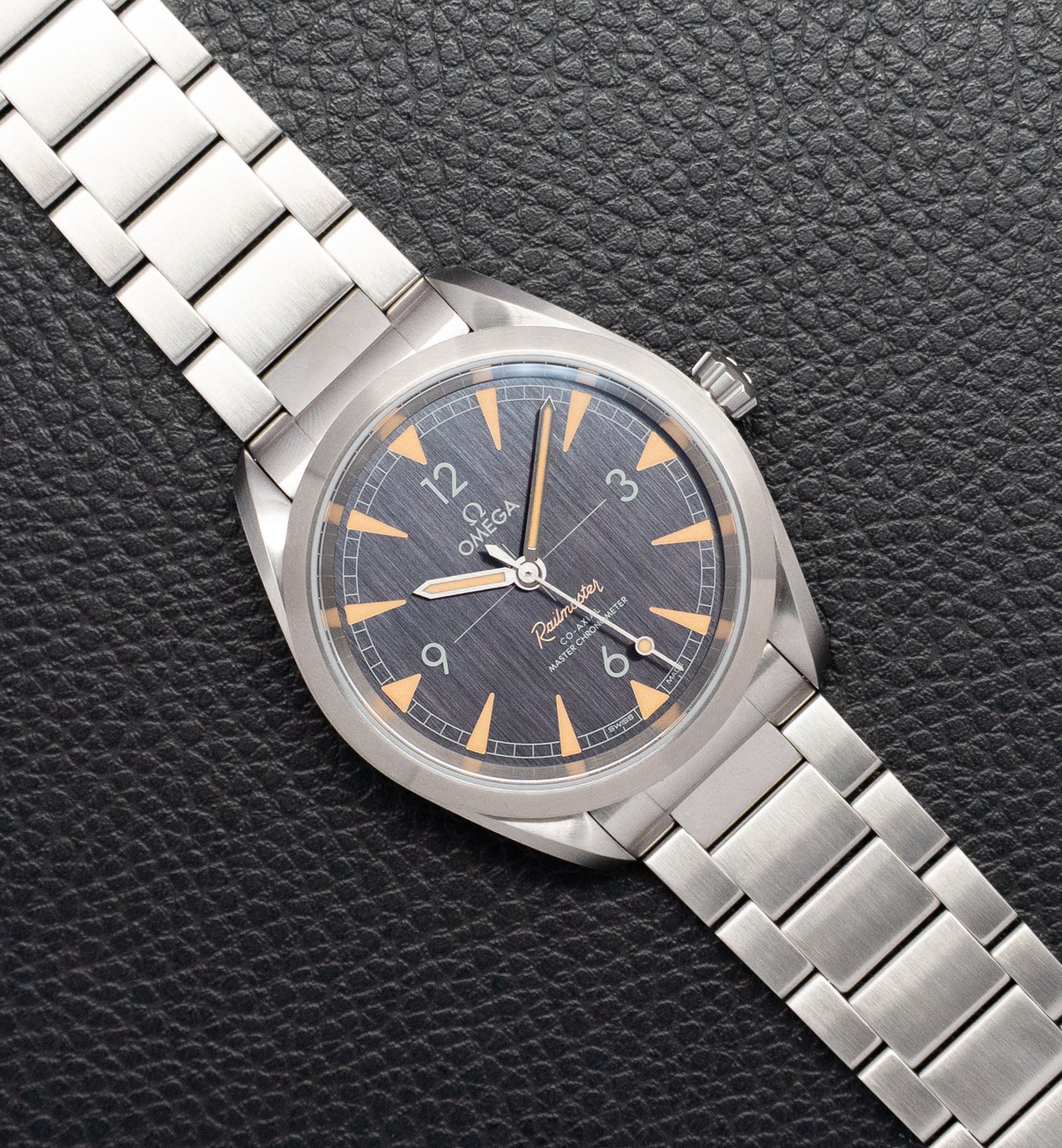 Omega Seamaster Railmaster 220.10.40.20.01.001 Fullset 2023 Box+Paper