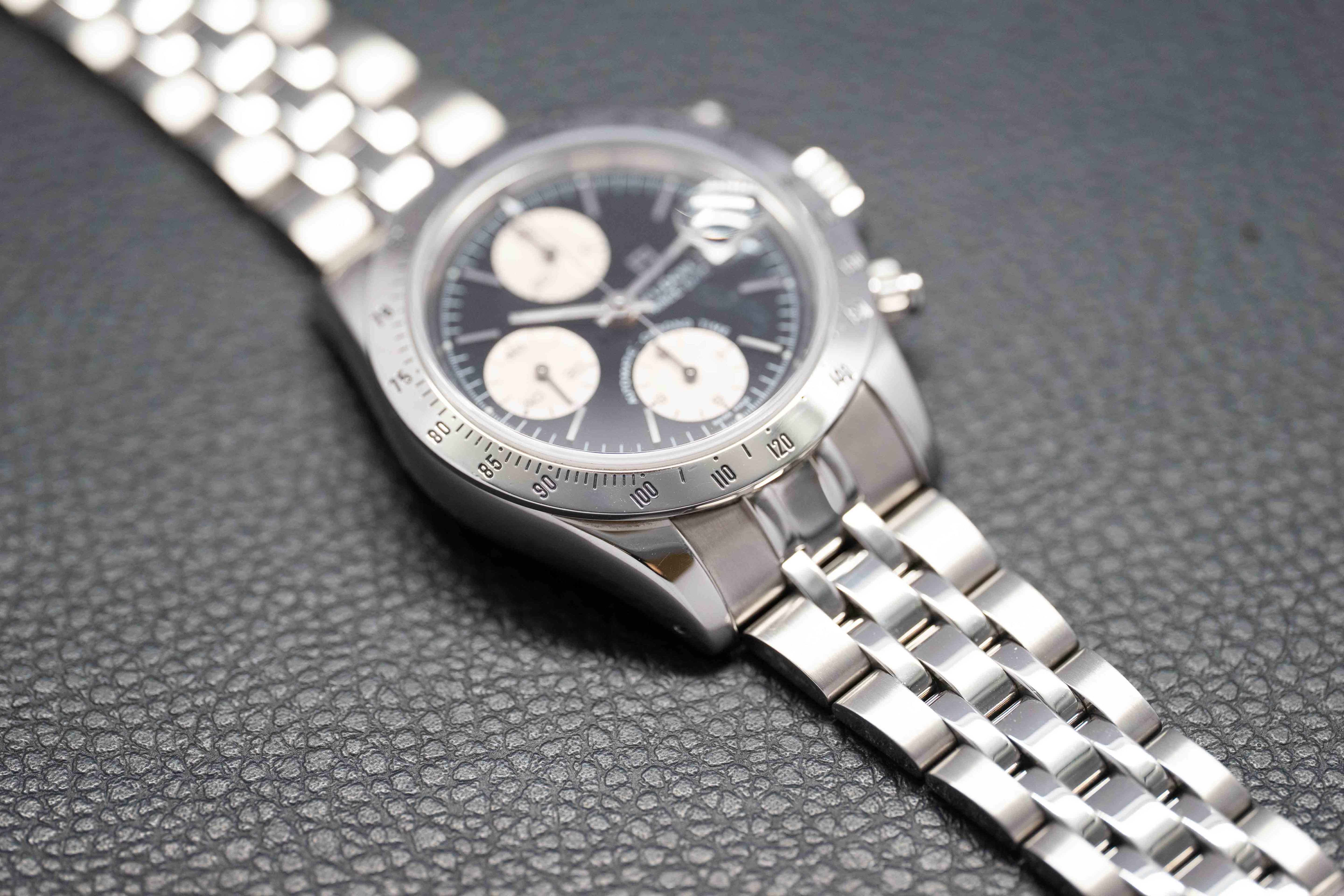 Tudor Oysterdate Small Block 79280 Silver Dial Papers 2003