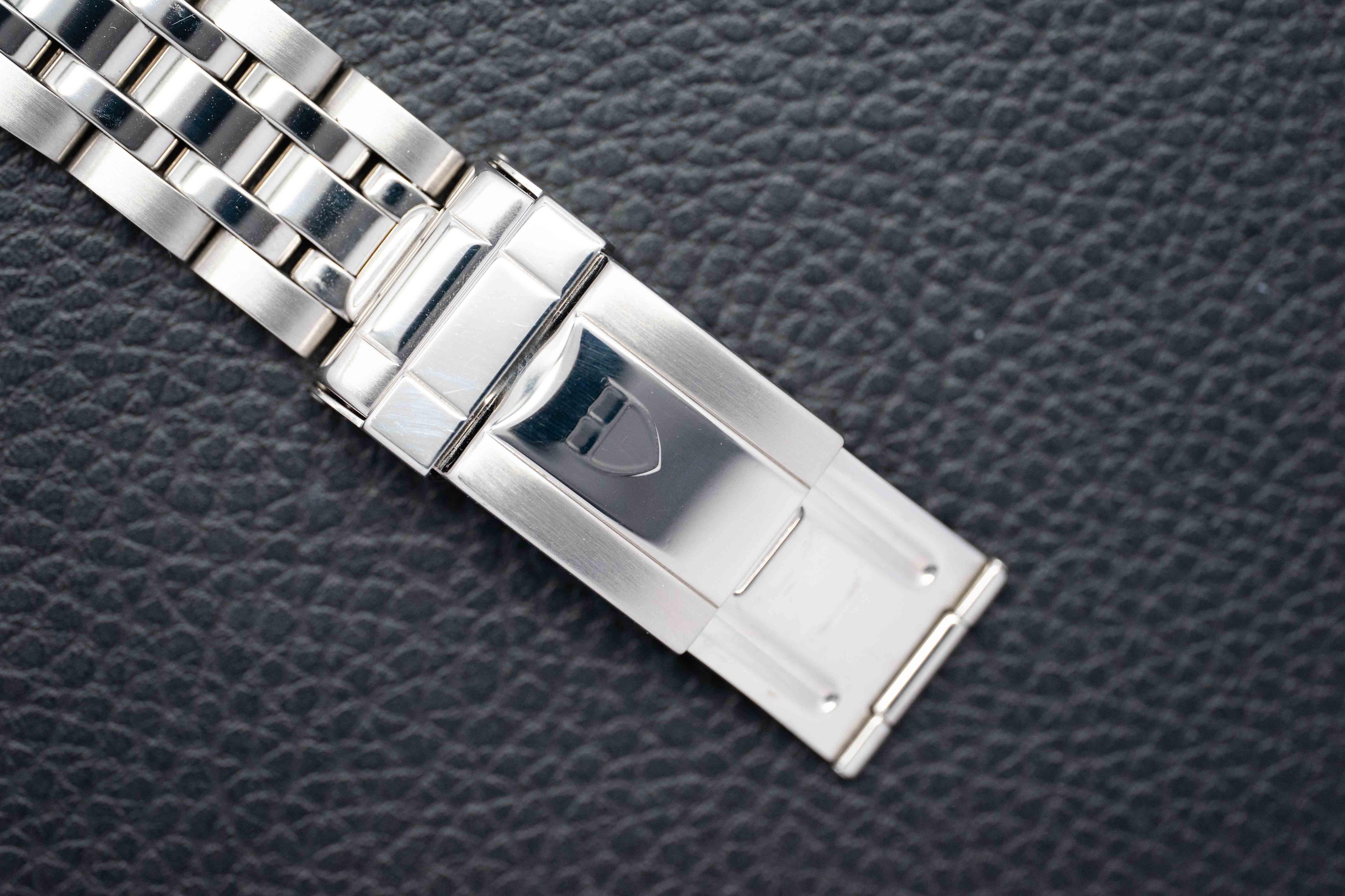 Tudor Oysterdate Small Block 79280 Silver Dial Papers 2003