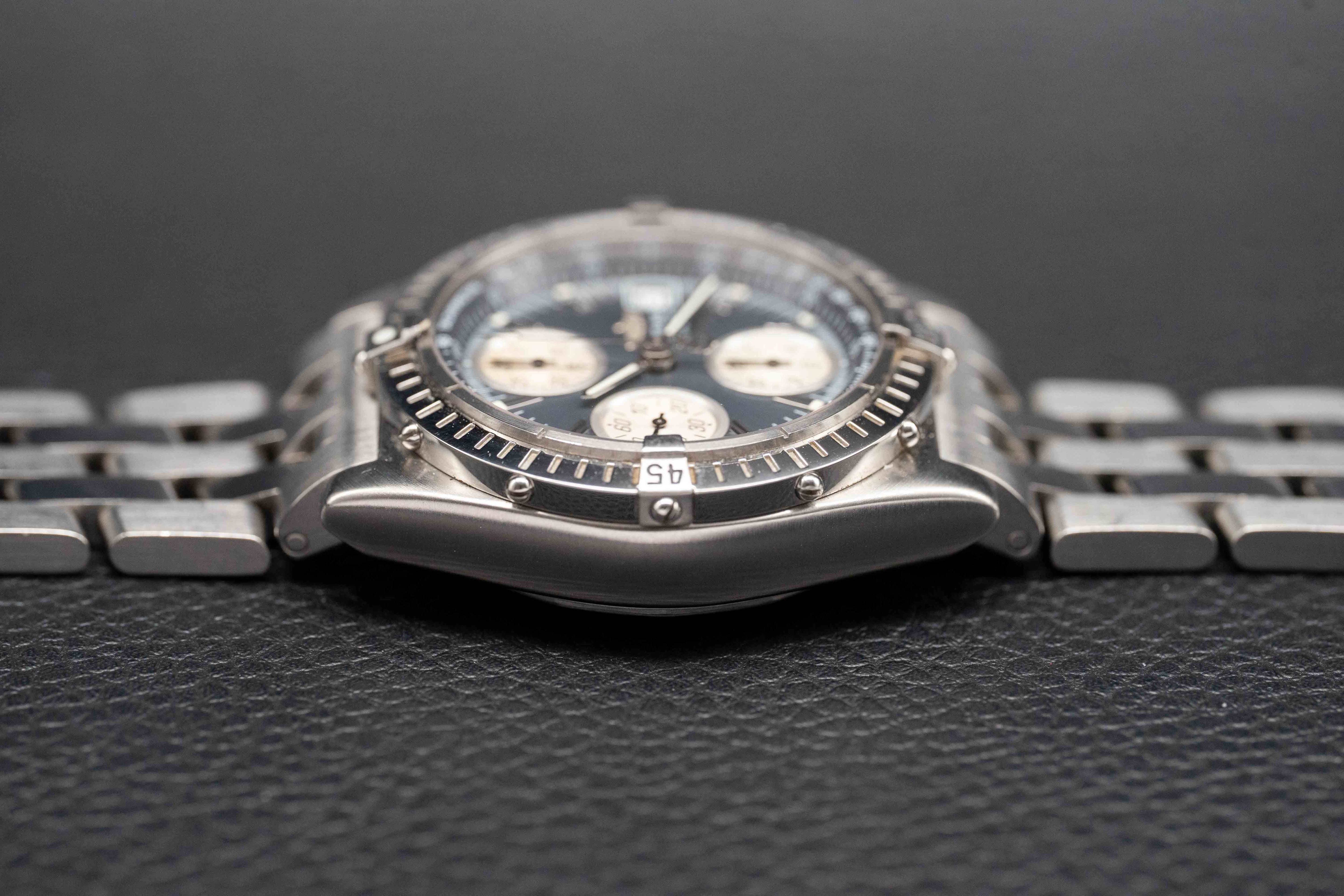 Breitling Chronomat A13350 Grey Dial 2000 Papers