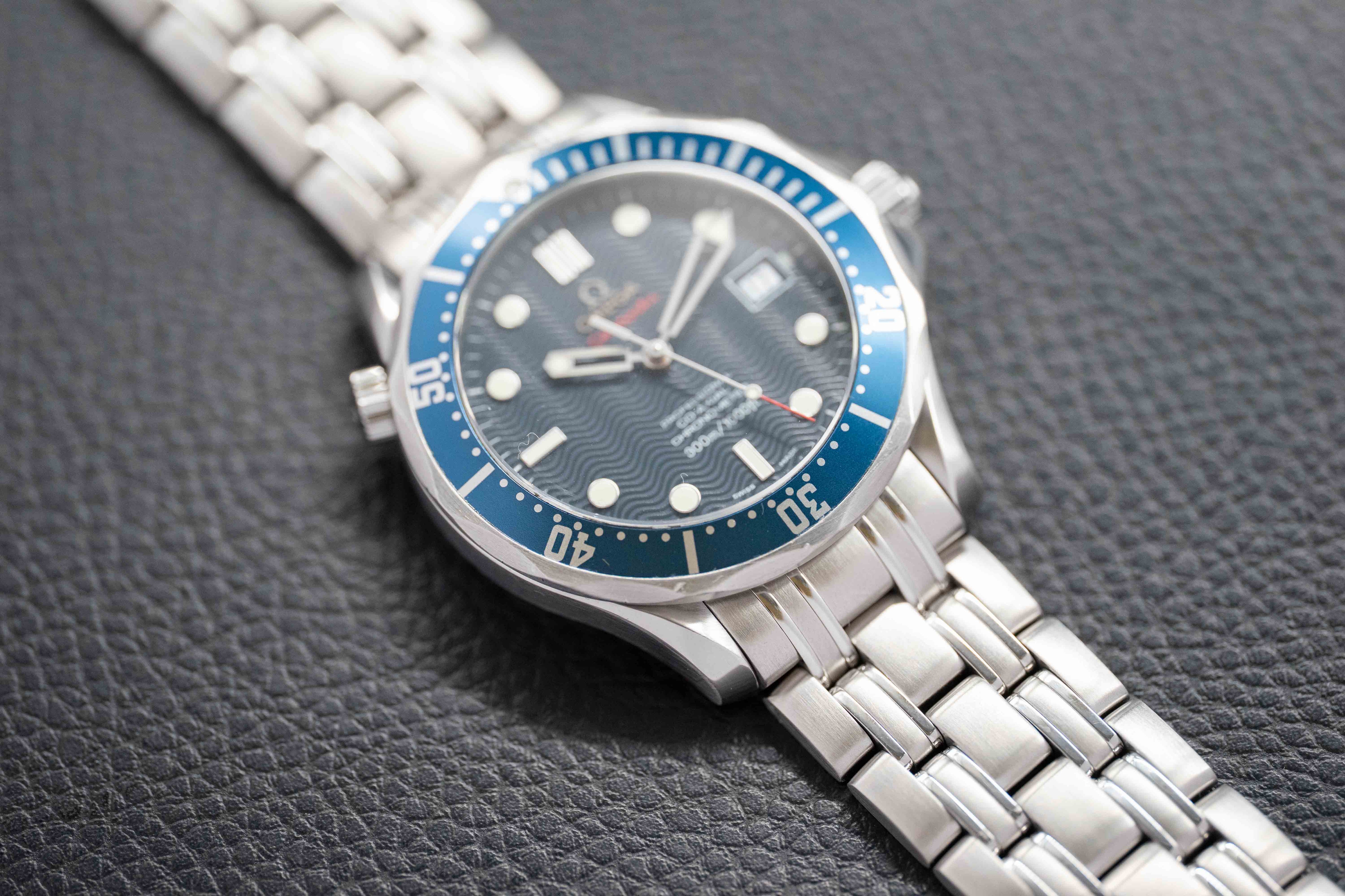 Omega Seamaster Diver 2220.80 Blue Dial 2008