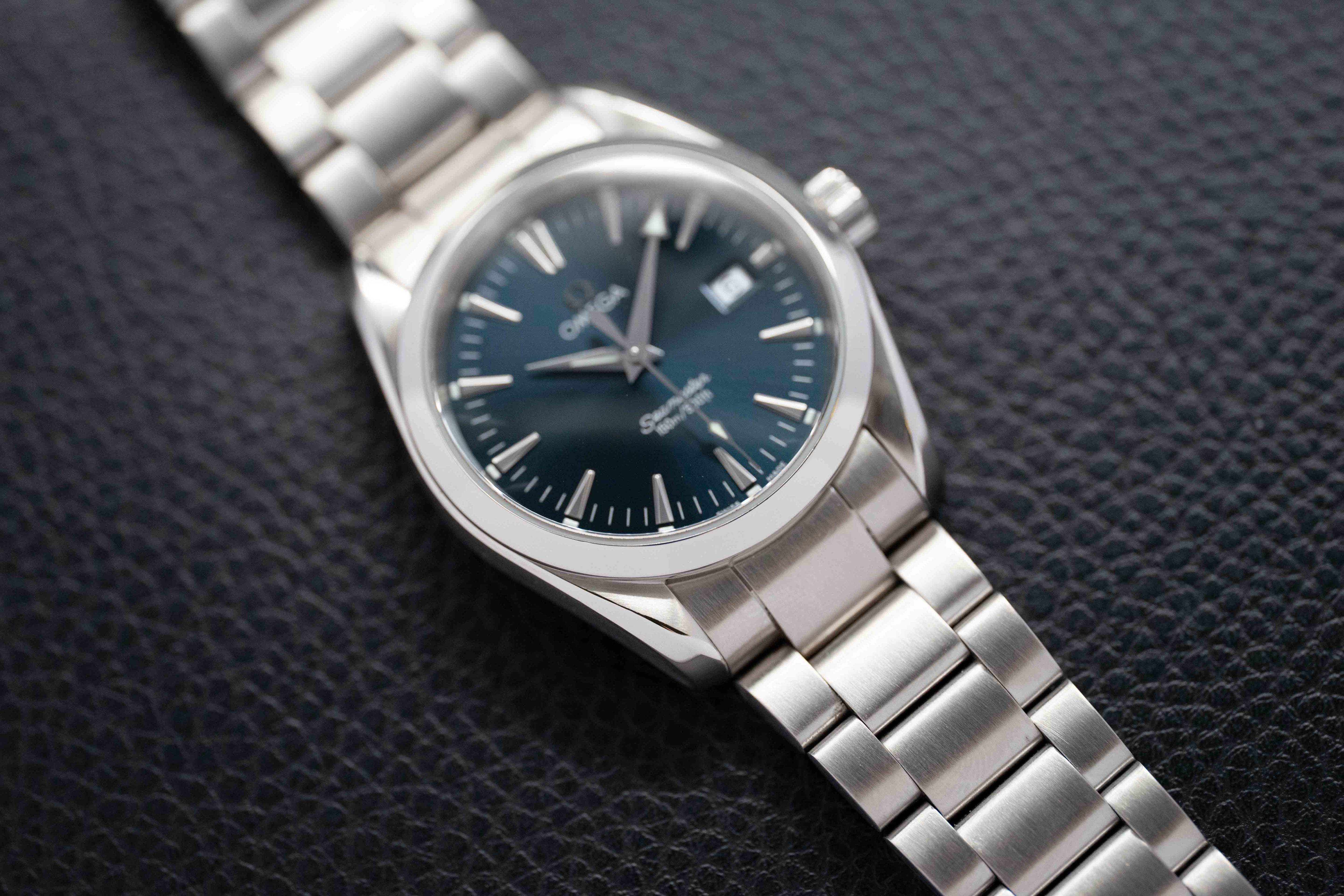 Omega Seamaster Aqua Terra 2518.80 Blue Dial 1998