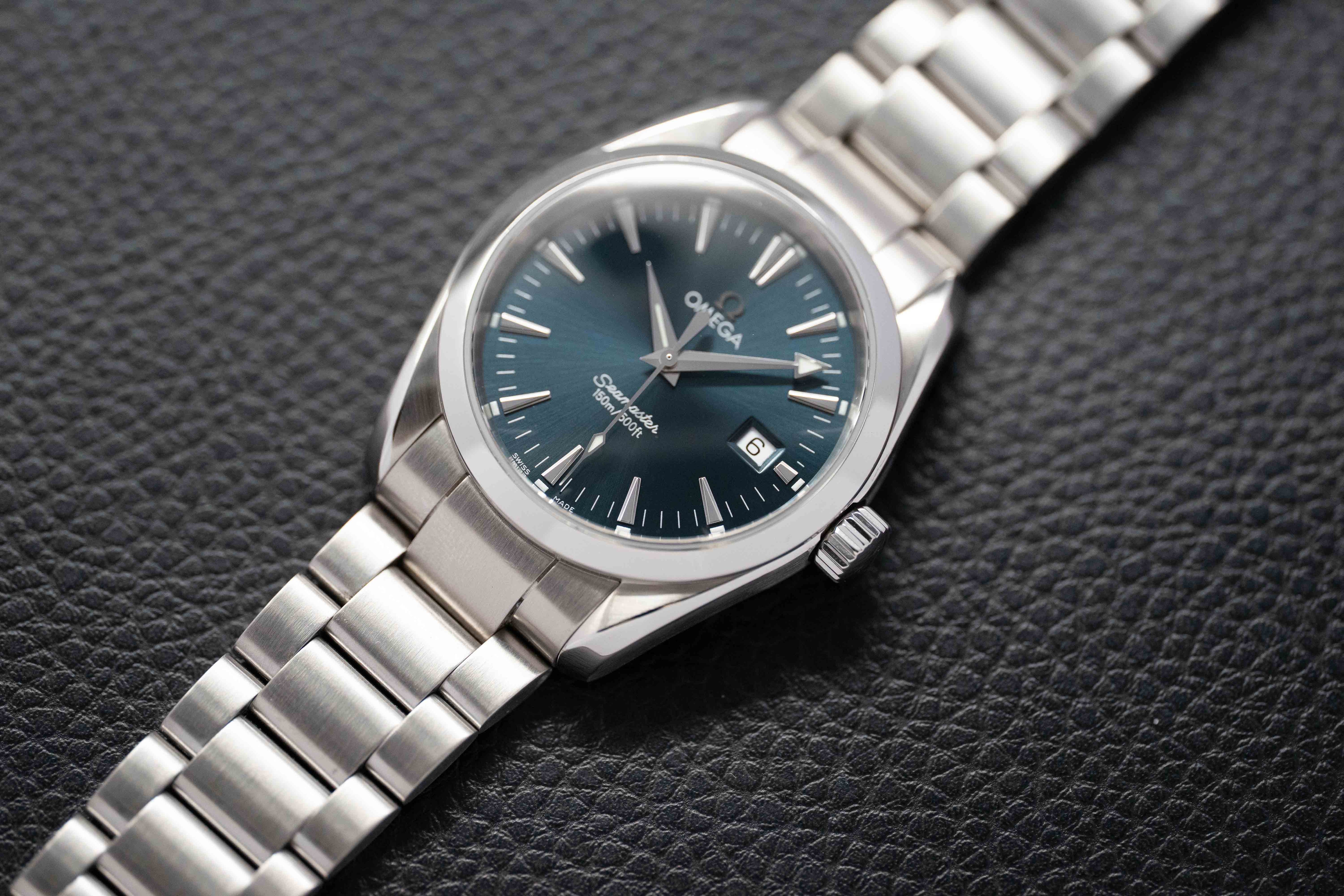 Omega Seamaster Aqua Terra 2518.80 Blue Dial 1998