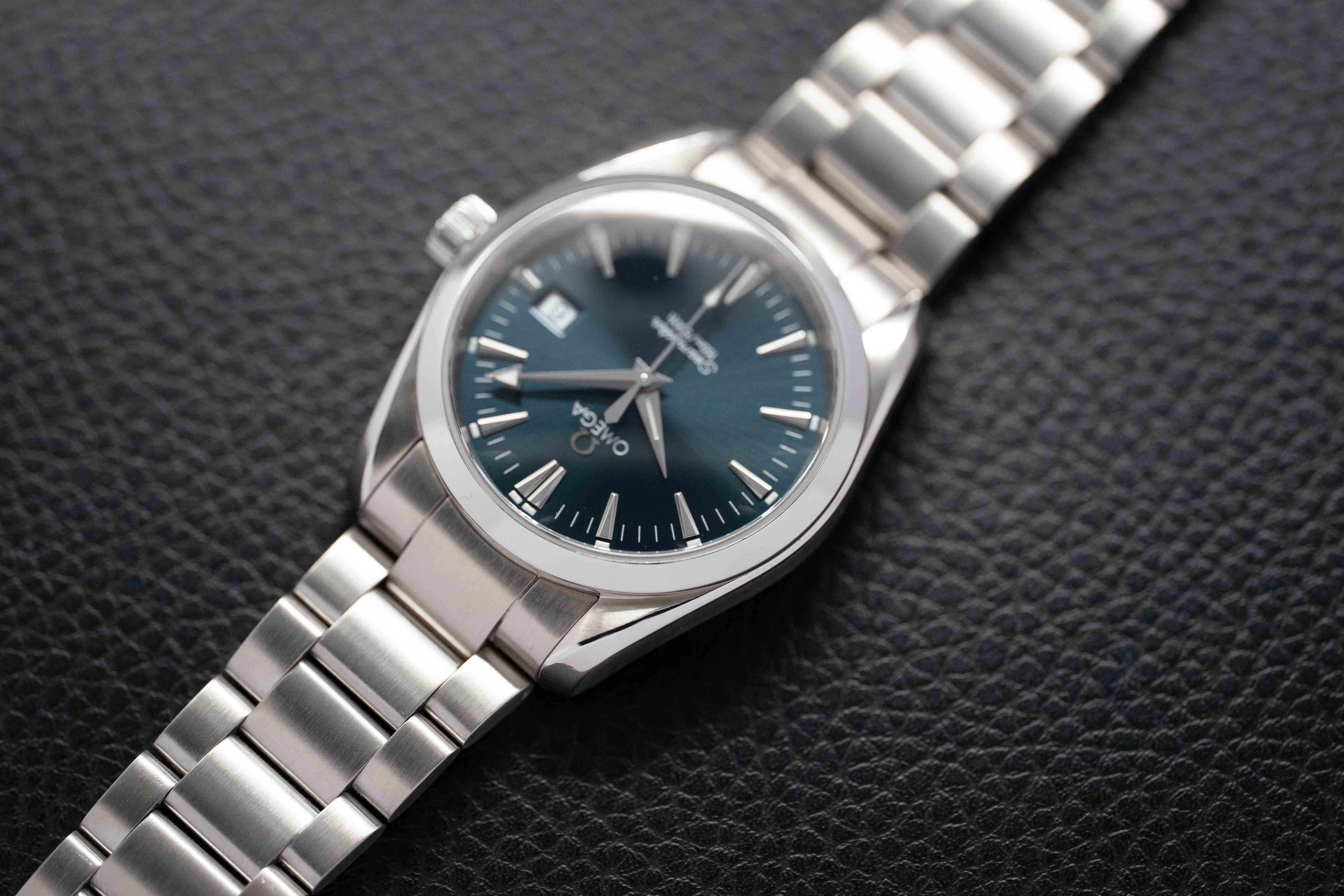 Omega Seamaster Aqua Terra 2518.80 Blue Dial 1998