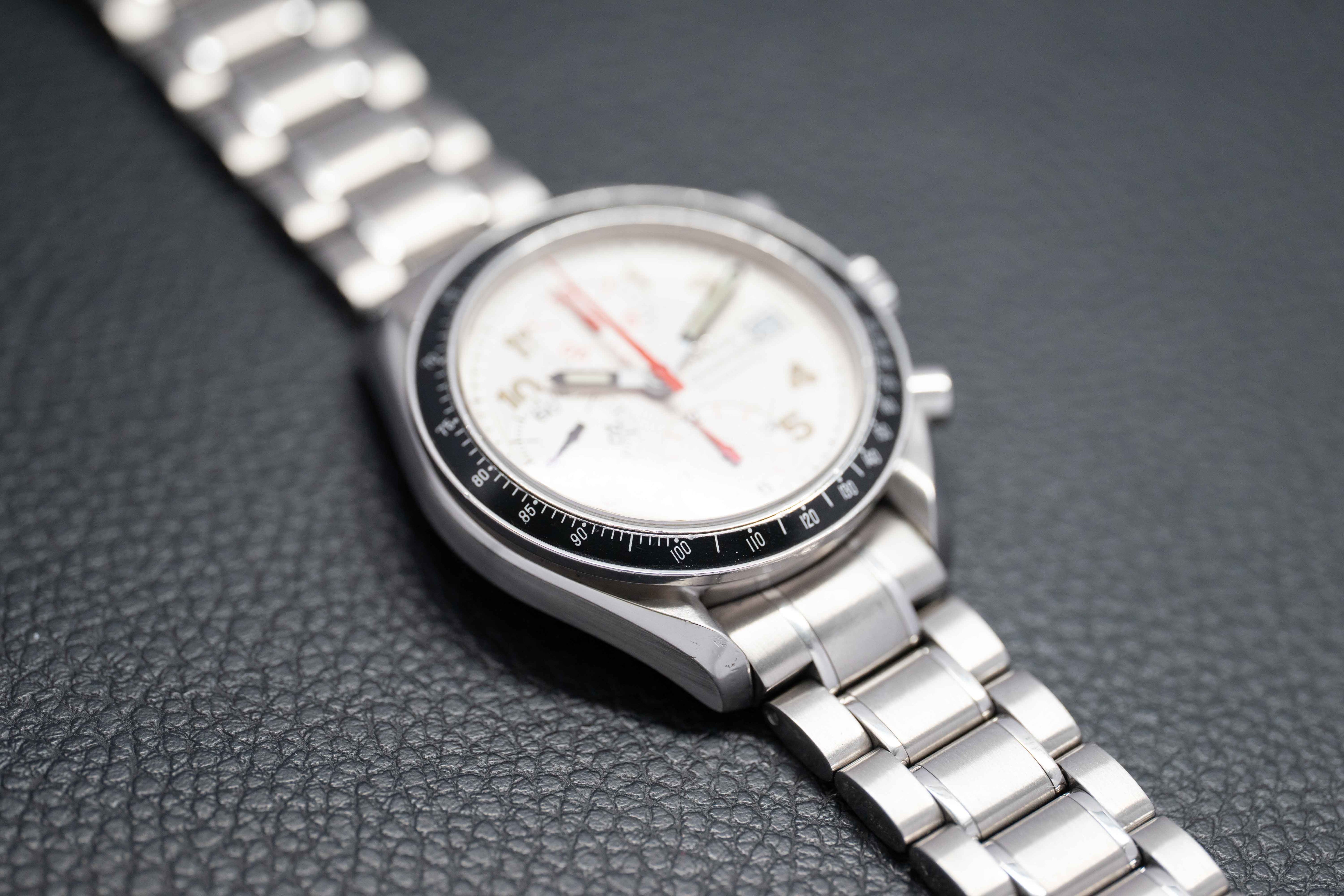 Omega Speedmaster Date 3513.33 Silver Dial 1998