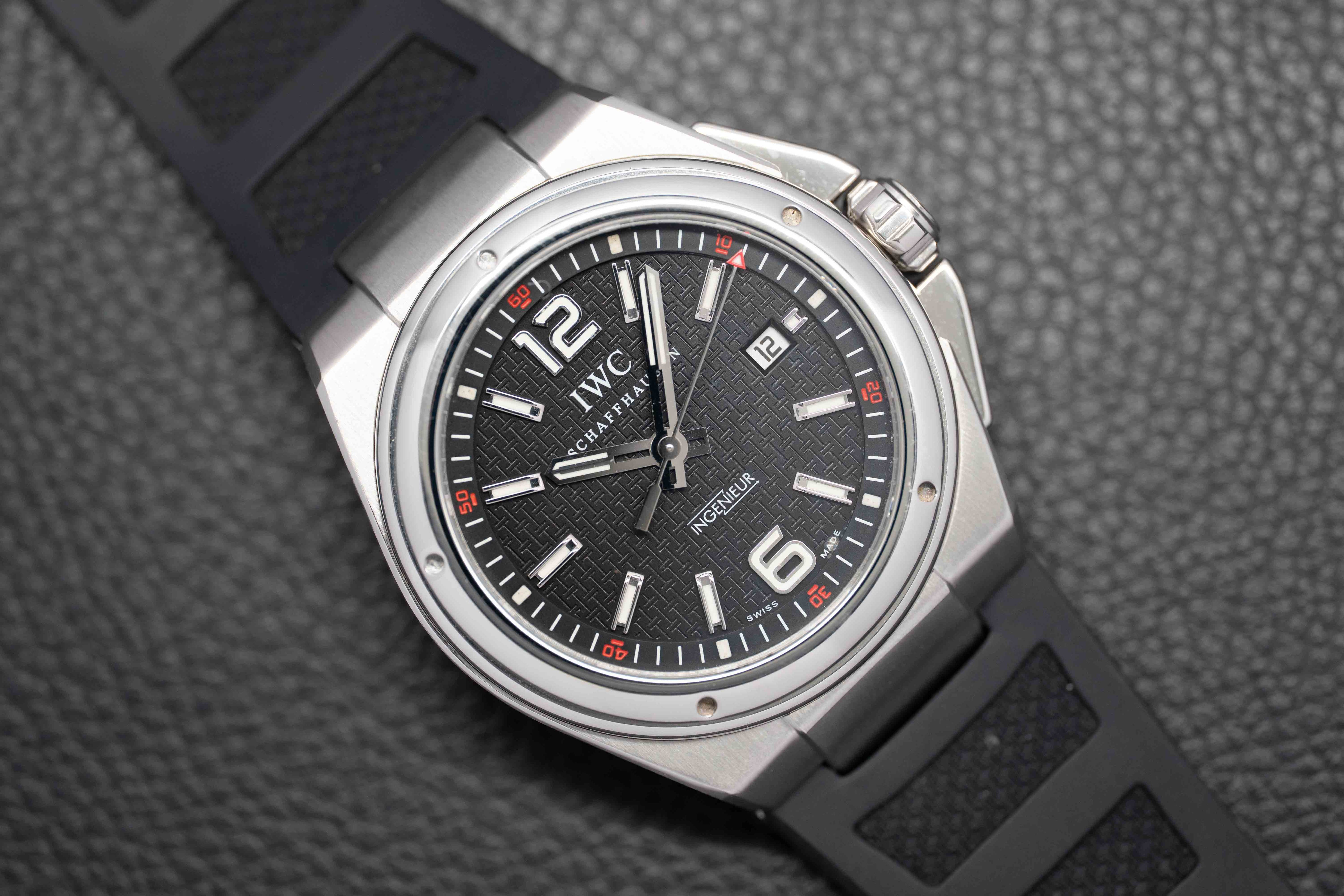 IWC Ingenieur Automatic Mission Earth IW323601 Black Dial 2014