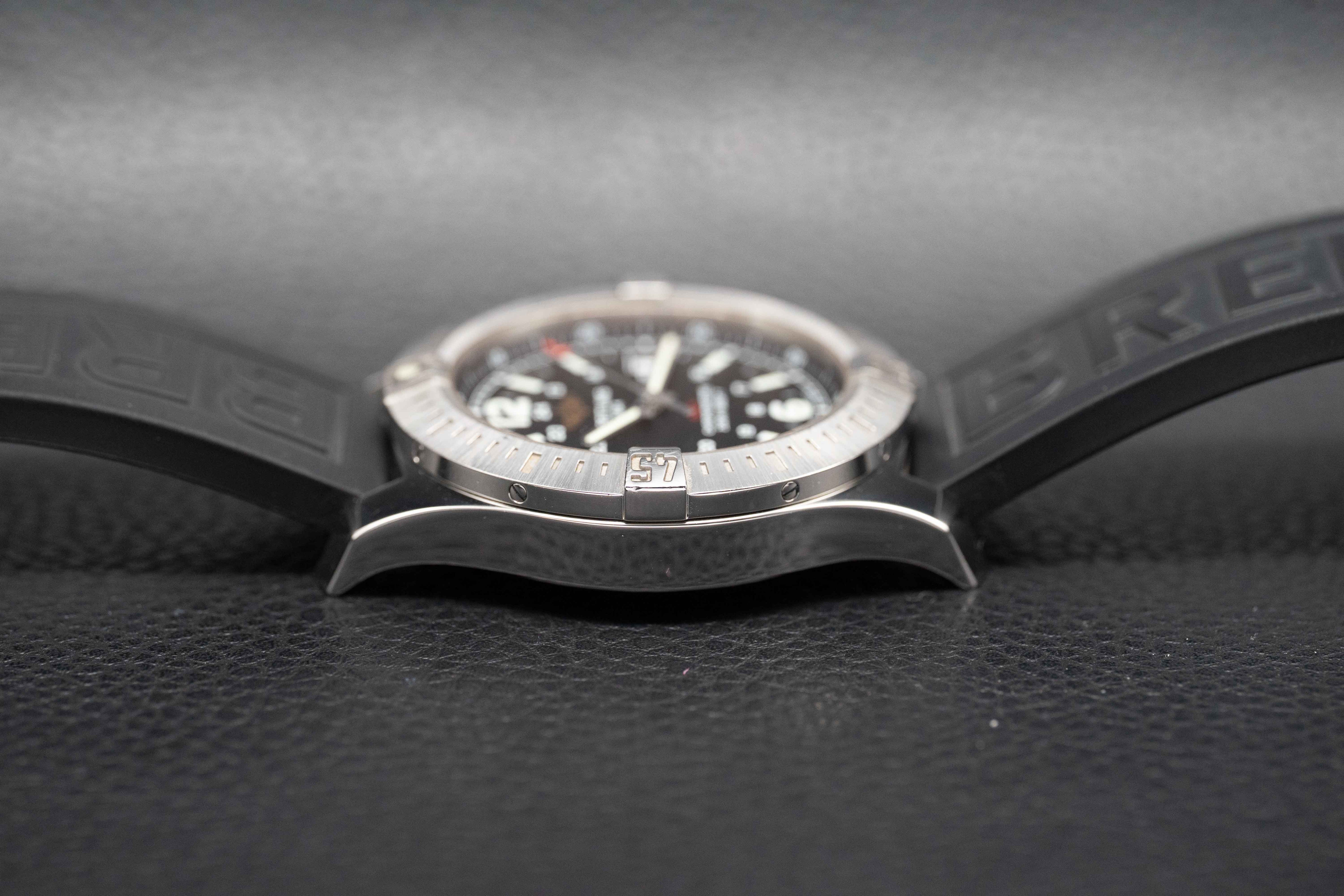 Breitling Colt A74388 Black Dial Fullset 2015 Box+Papers